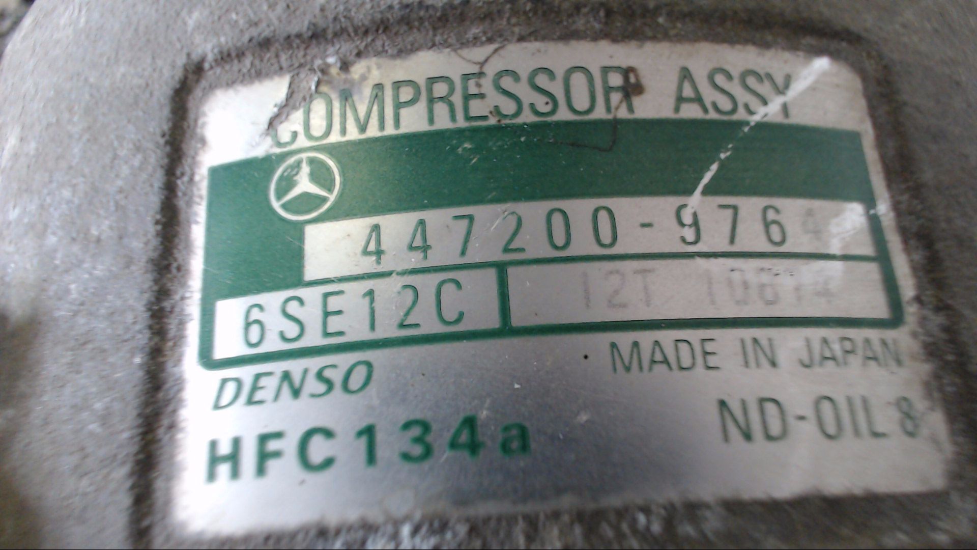 KOMPRESSOR KLIMAANLAGE