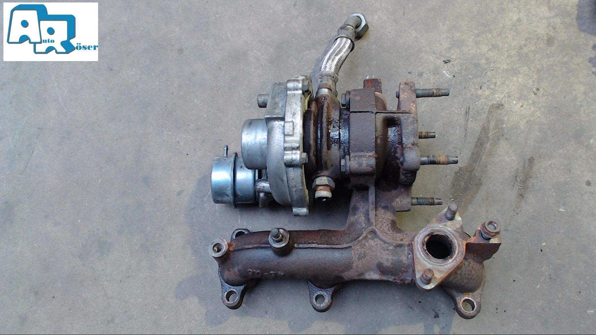 TURBOLADER TURBO ABGASKRÜMMER KRÜMMER