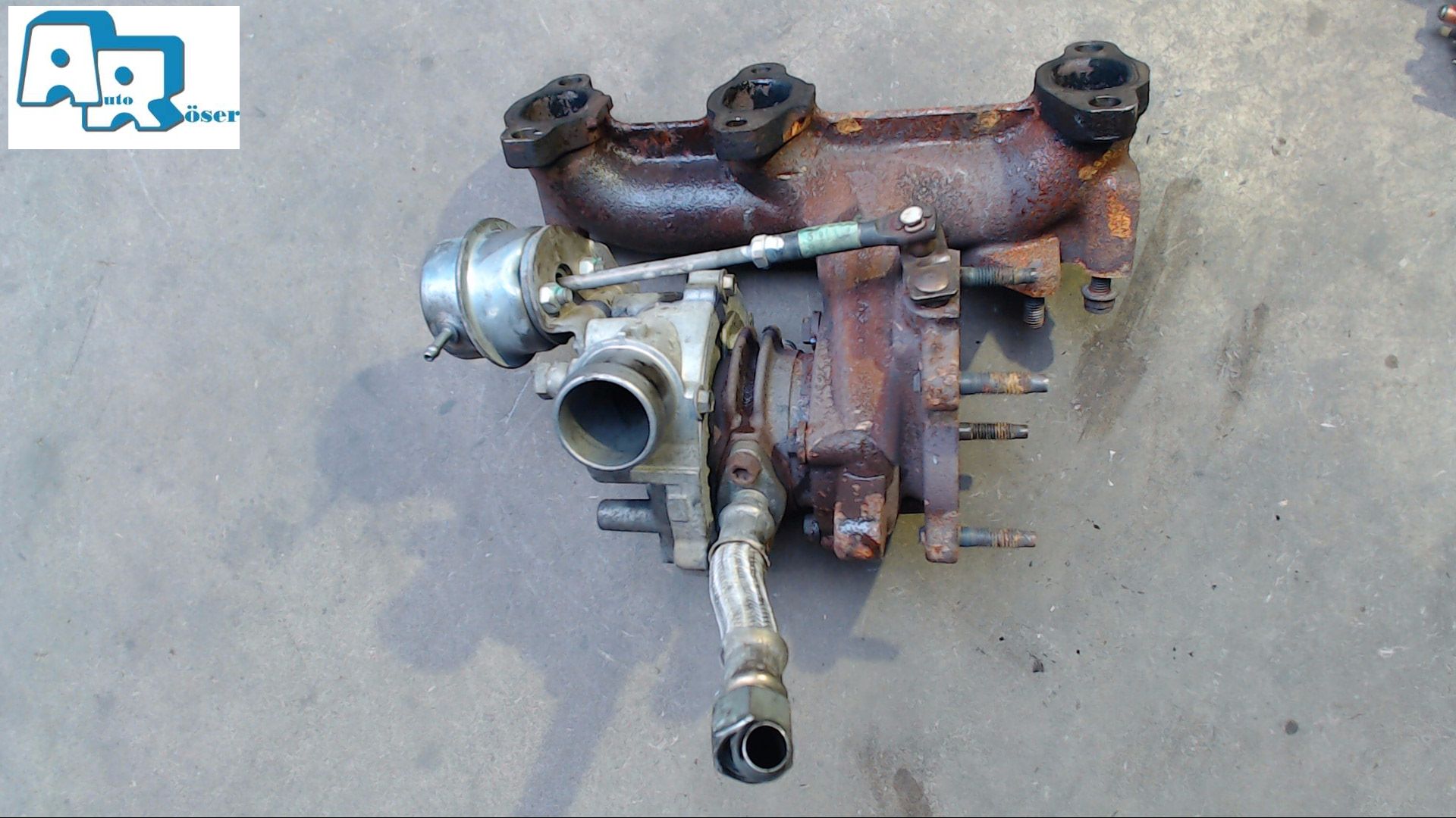 TURBOLADER TURBO ABGASKRÜMMER KRÜMMER