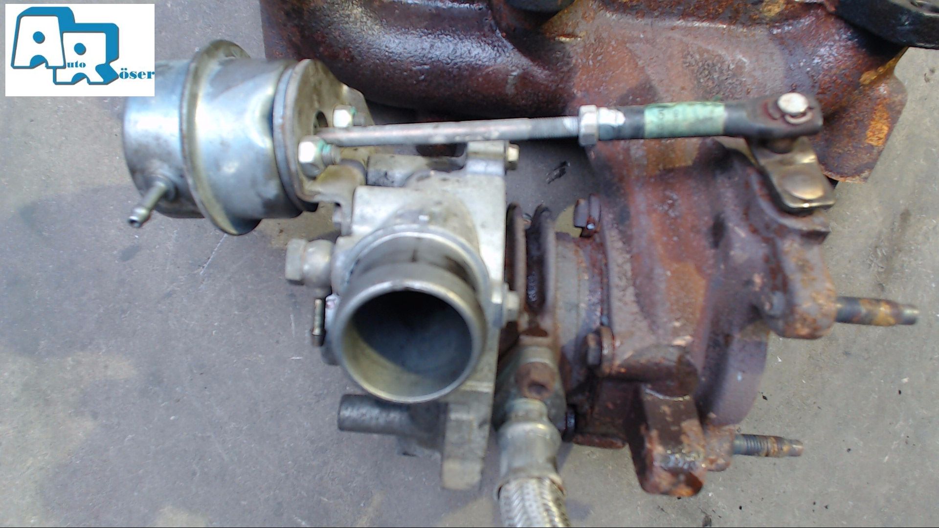 TURBOLADER TURBO ABGASKRÜMMER KRÜMMER