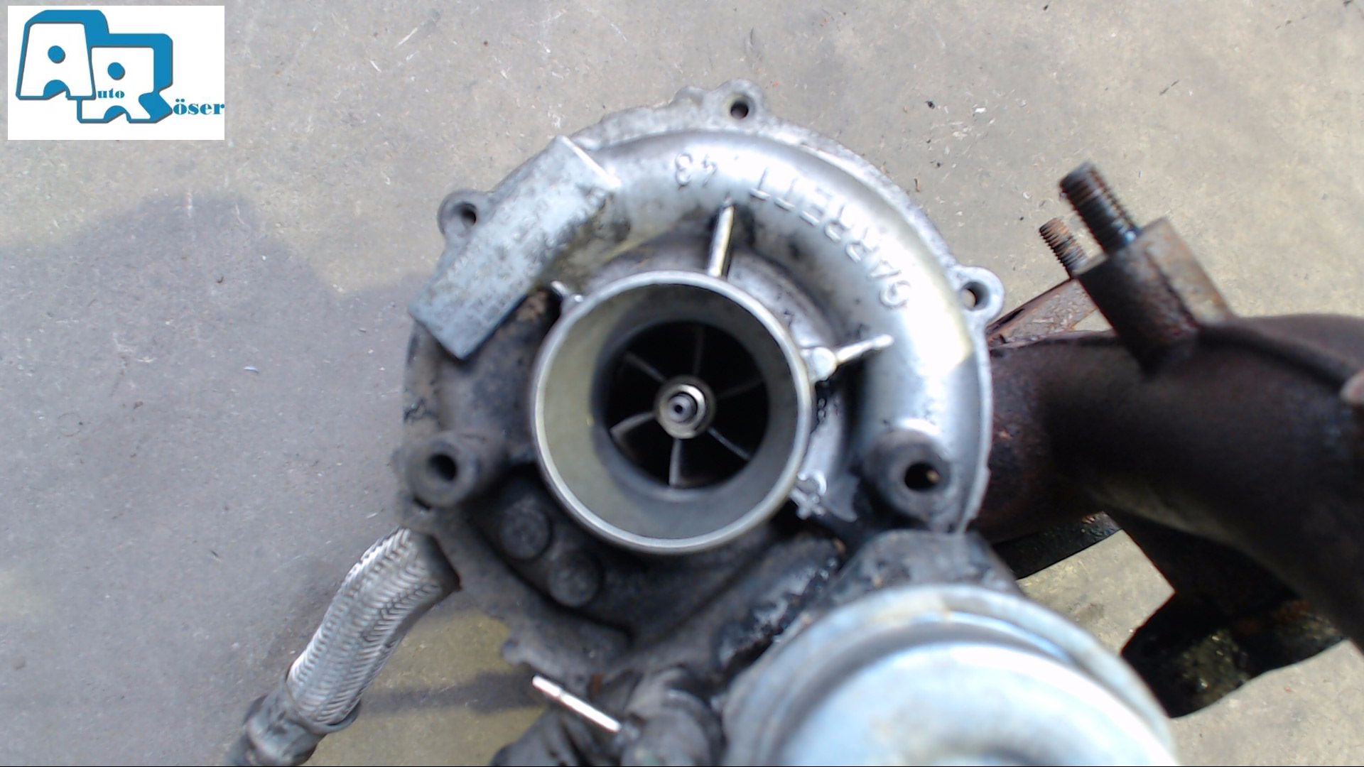 TURBOLADER TURBO ABGASKRÜMMER KRÜMMER