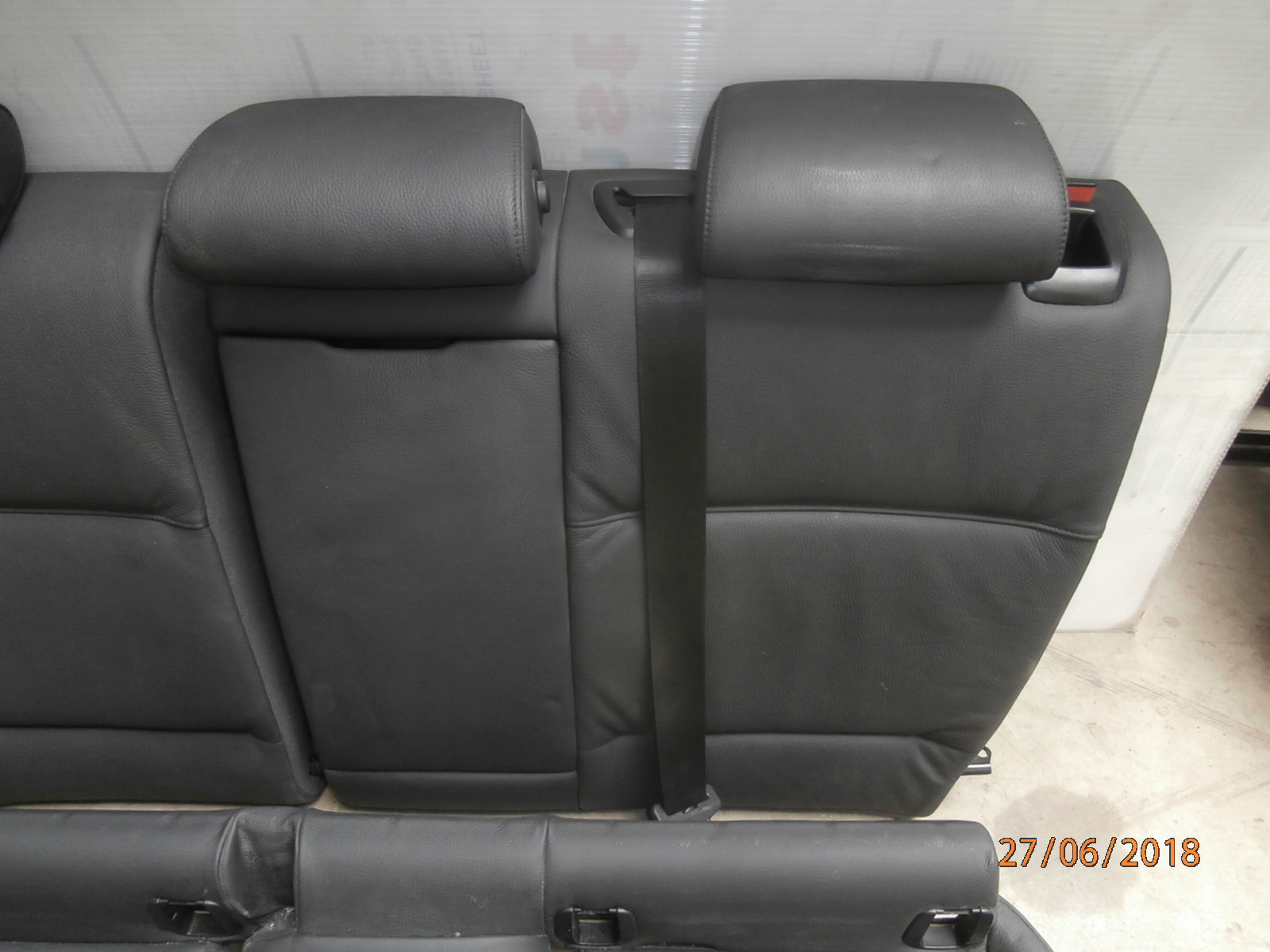 LEDER RÜCKBANK RÜCKSITZE MITTELARMLEHNE