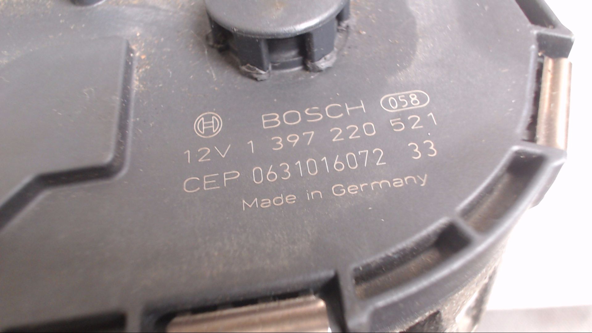 SCHEIBENWISCHERMOTOR MOTOR SCHEIBENWISCHER VORNE RECHTS