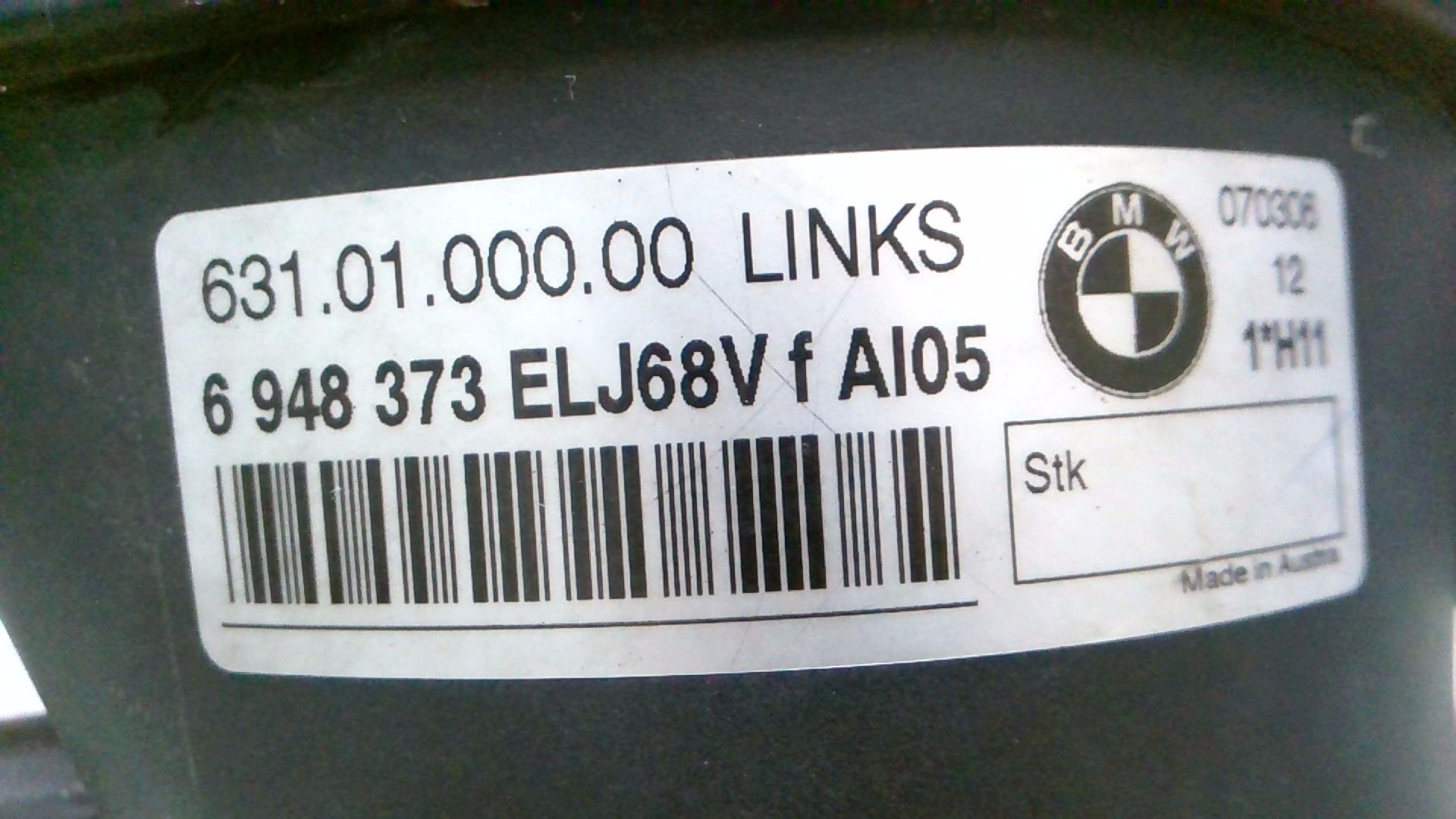 Nebelscheinwerfer komplett Links