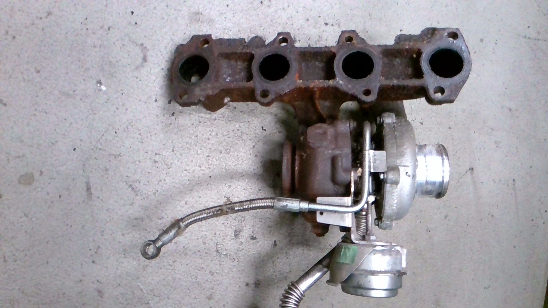 Turbolader mit Auspuffkrümmer