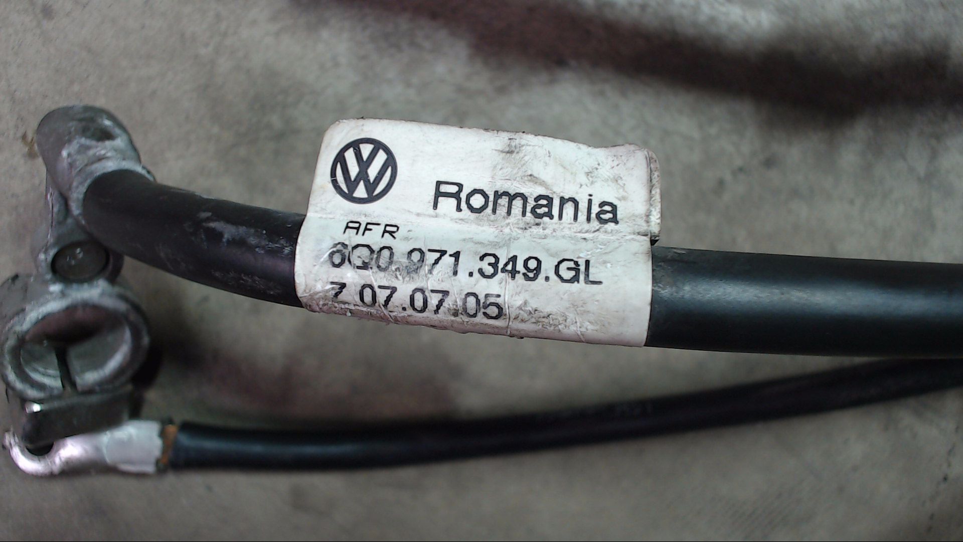 MASSEKABEL MASSELEITUNG KABEL MINUS BATTERIE