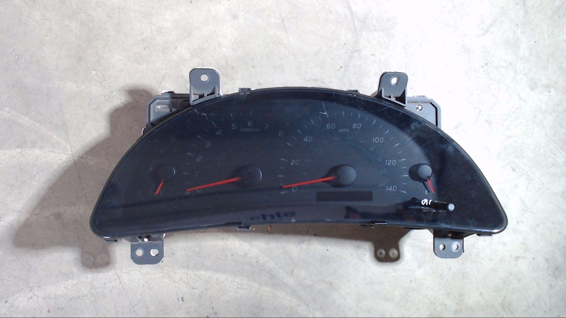 KOMBIINSTURMENT TACHO TACHOMETER INSTRUMENTENTAFEL (MPH)