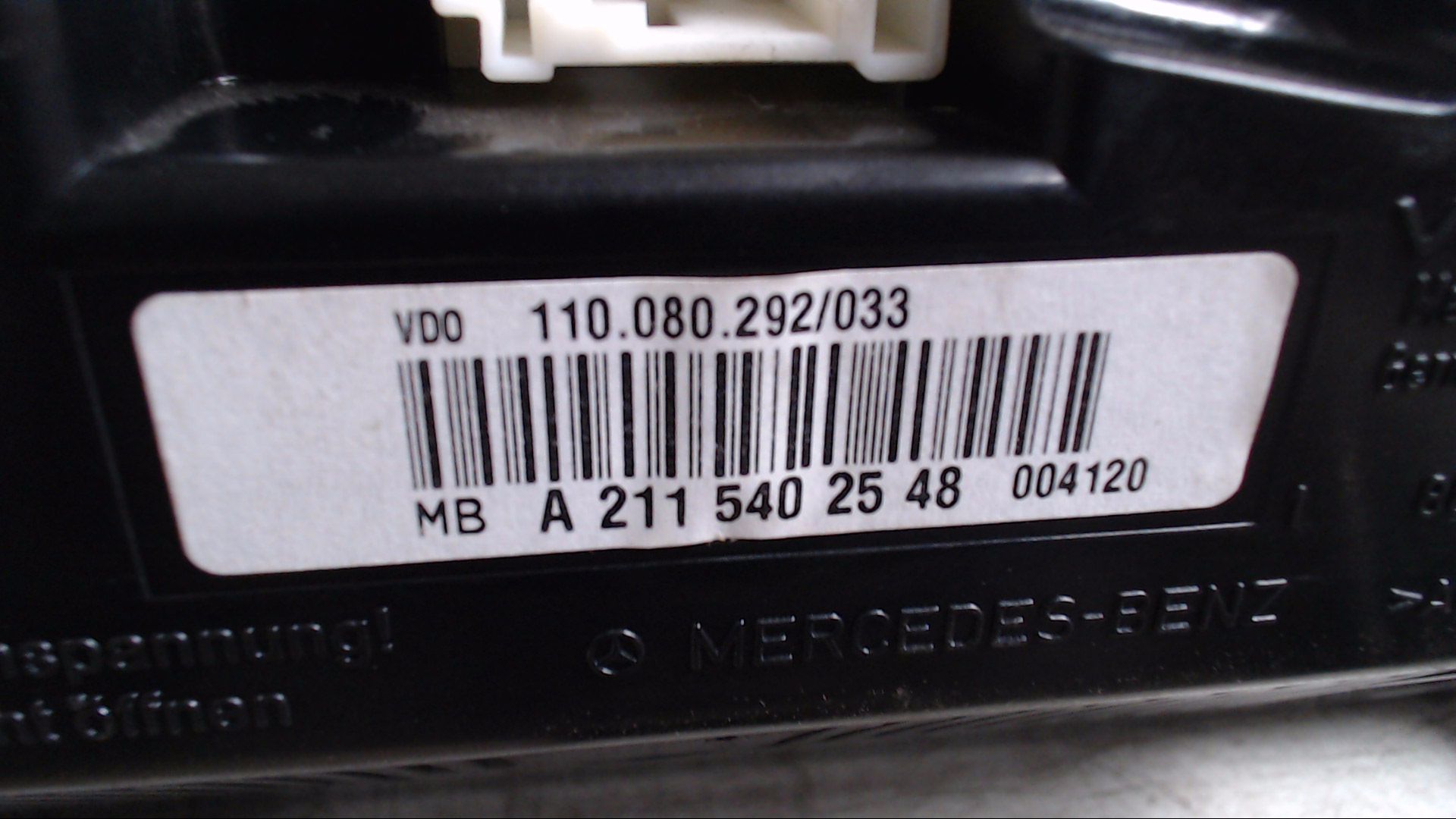 INSTRUMENTENTAFEL KOMBIINSTRUMENT TACHO TACHOMETER