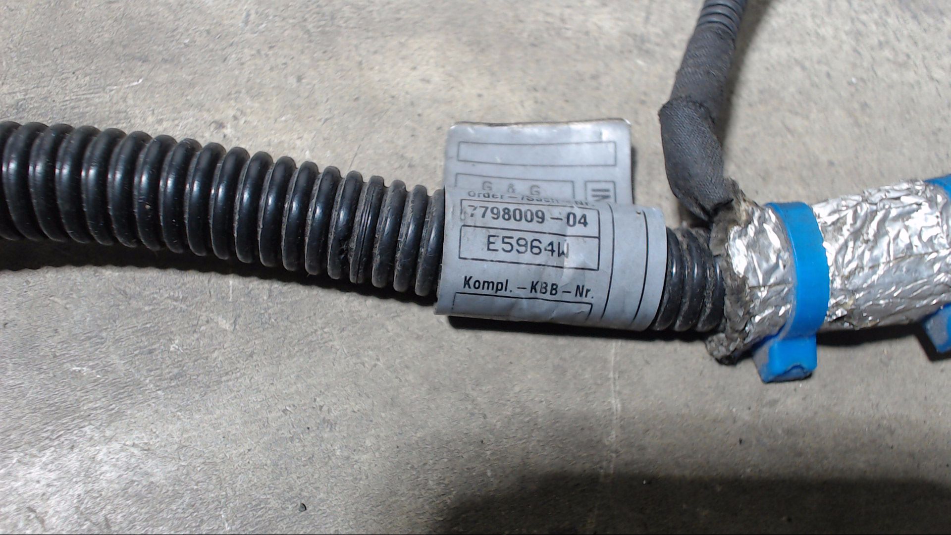 ANLASSER STARTER PLUS KABEL