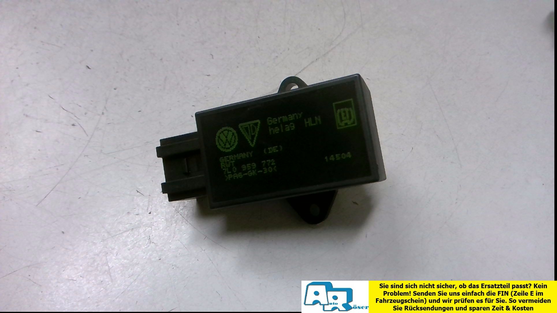 STEUERGERÄT RELAIS SITZHEIZUNG LINKS / RECHTS