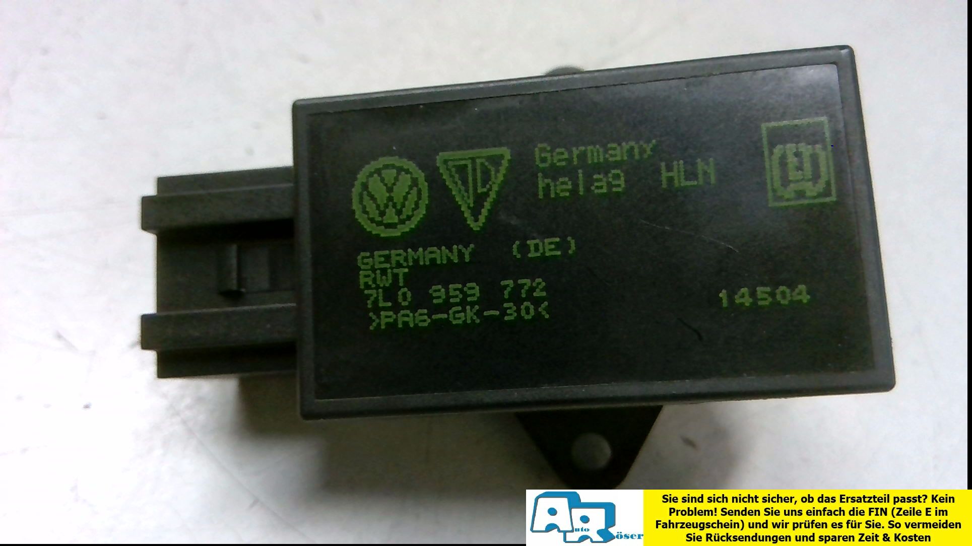 STEUERGERÄT RELAIS SITZHEIZUNG LINKS / RECHTS
