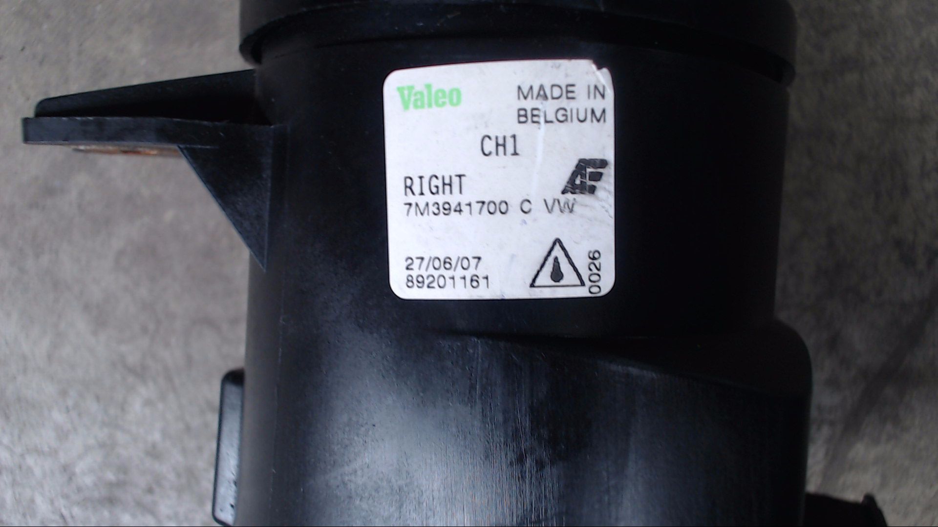 Nebelscheinwerfer komplett Rechts