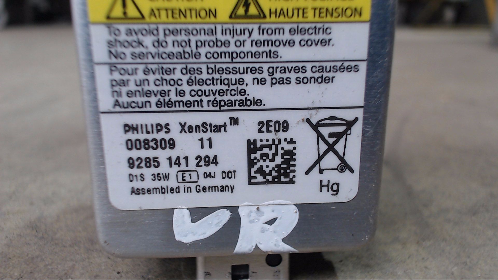 XENONLAMPE MIT BRENNER