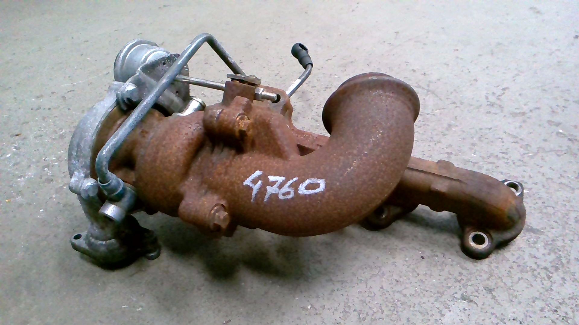 Turbolader TURBO ABGASKRÜMMER