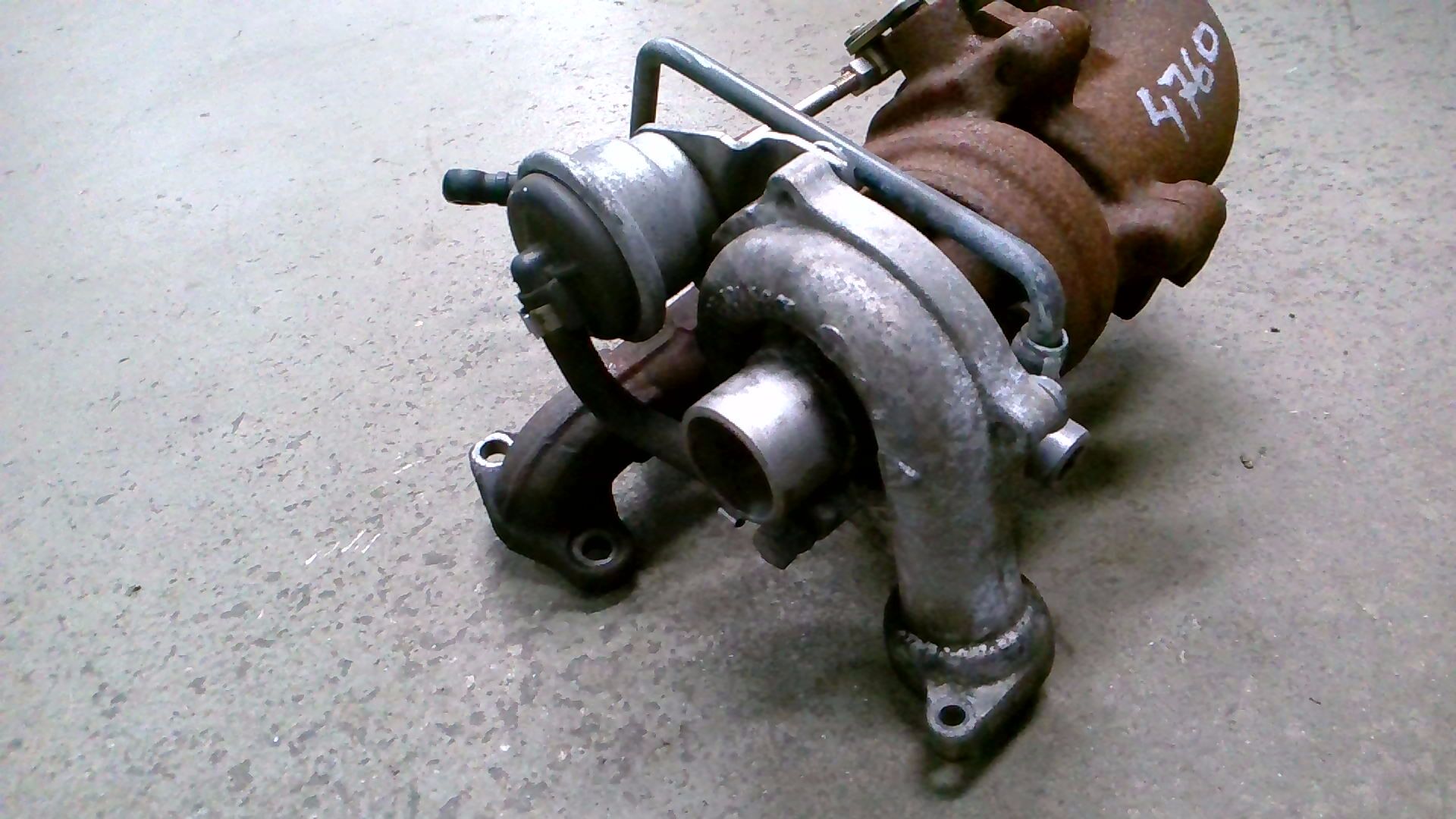 Turbolader TURBO ABGASKRÜMMER