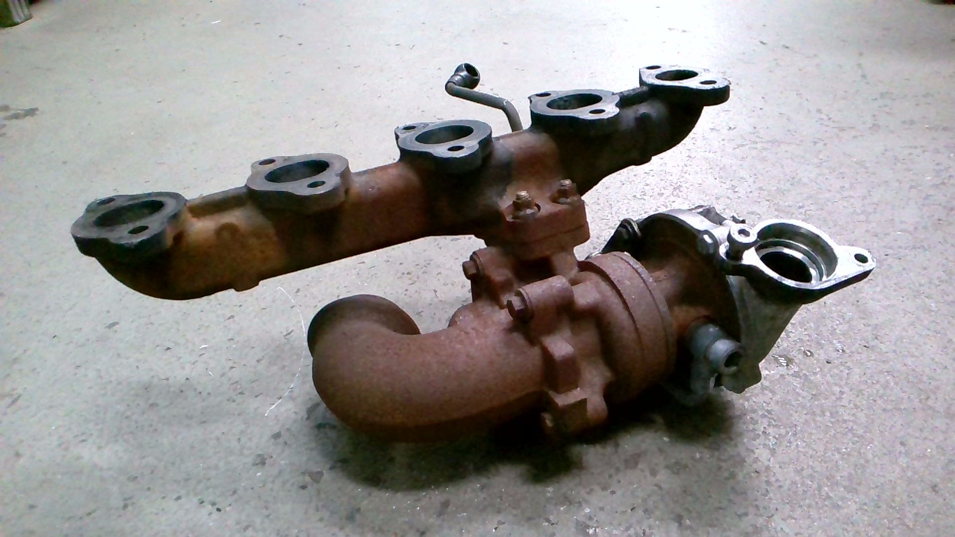 Turbolader TURBO ABGASKRÜMMER