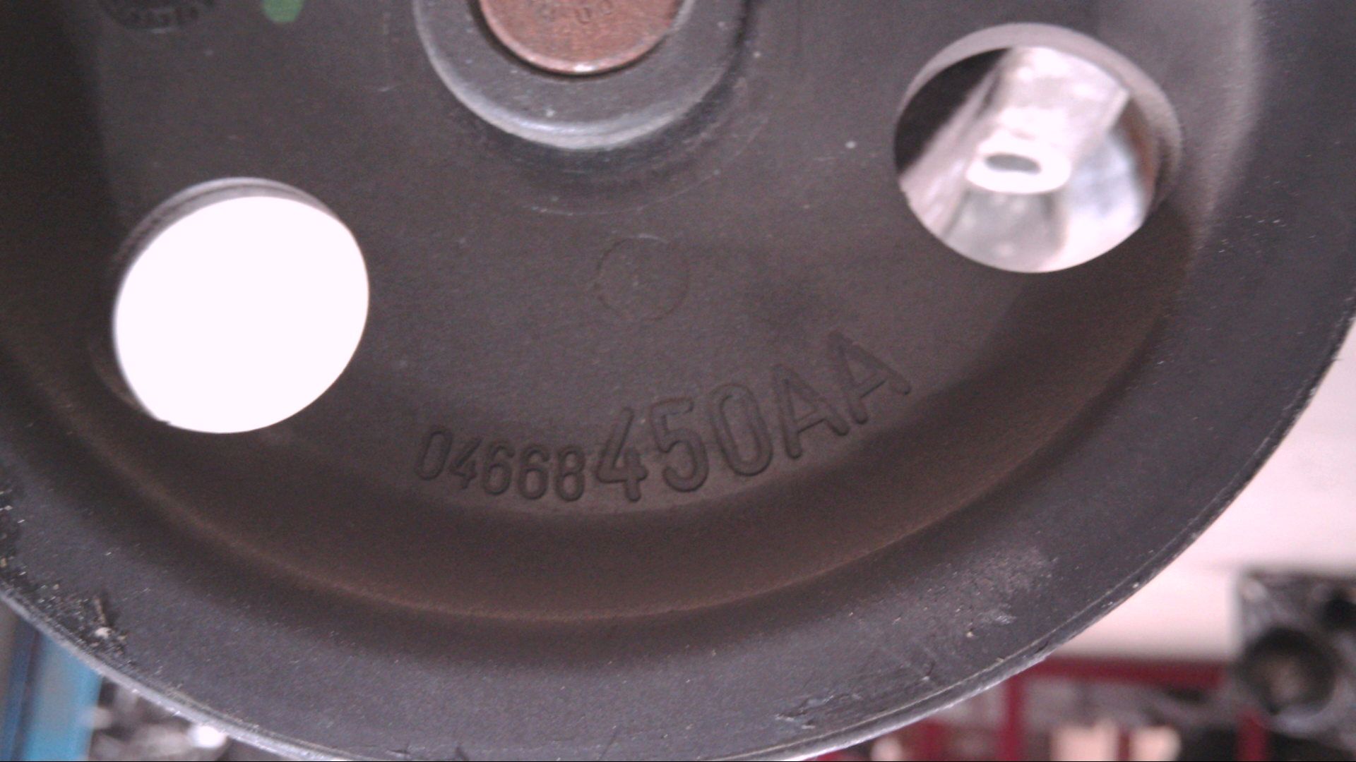 WASSERPUMPE WAPU RIEMENSCHEIBE