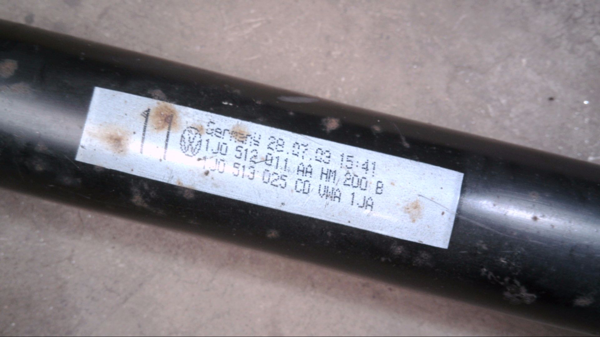 Stossdämpfer HINTEN LINKS