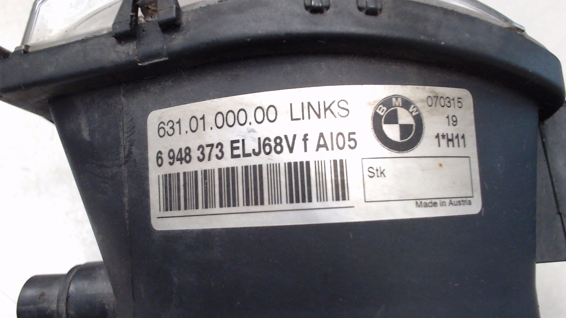 Nebelscheinwerfer vorne links