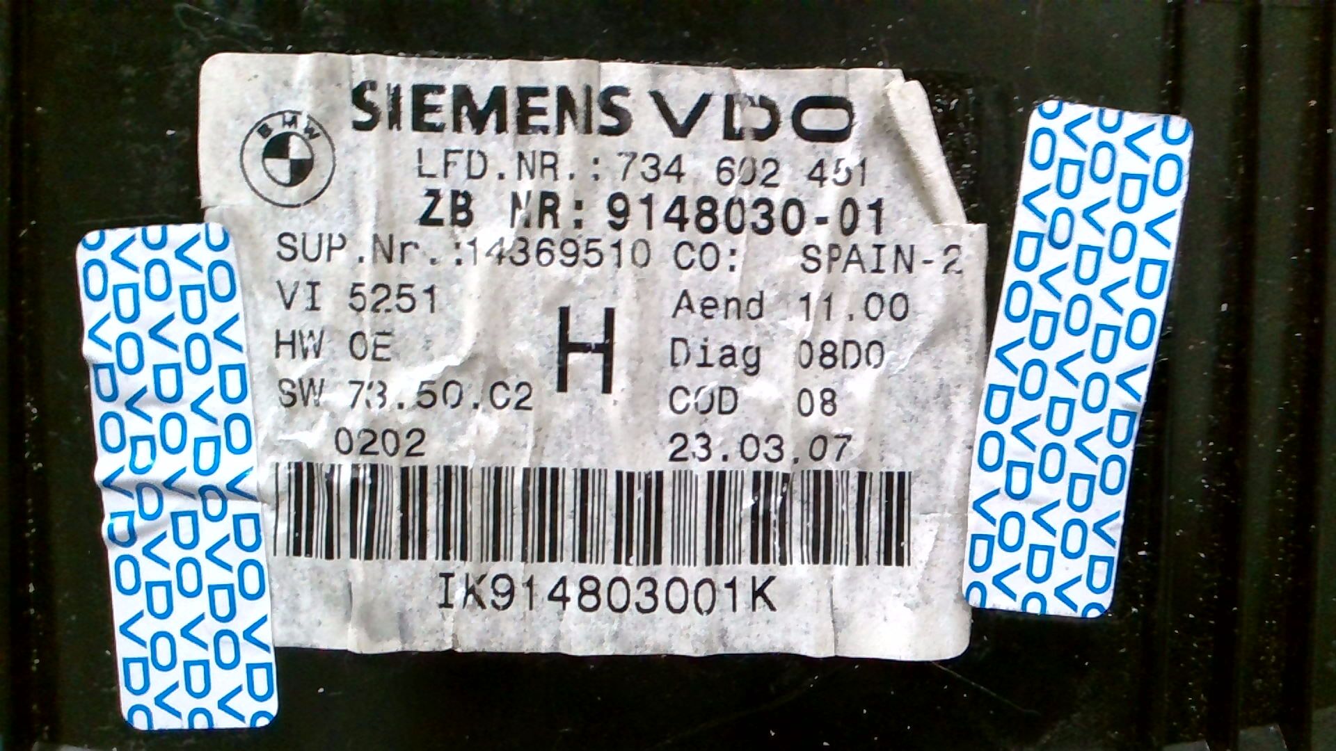 Instrumententafel komplett