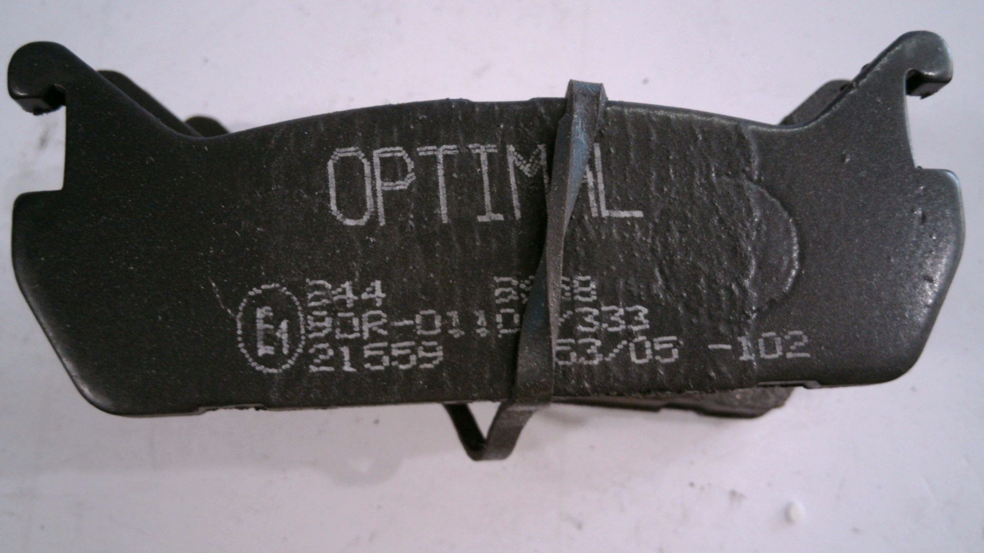 Bremsklotzsatz Hinterachse