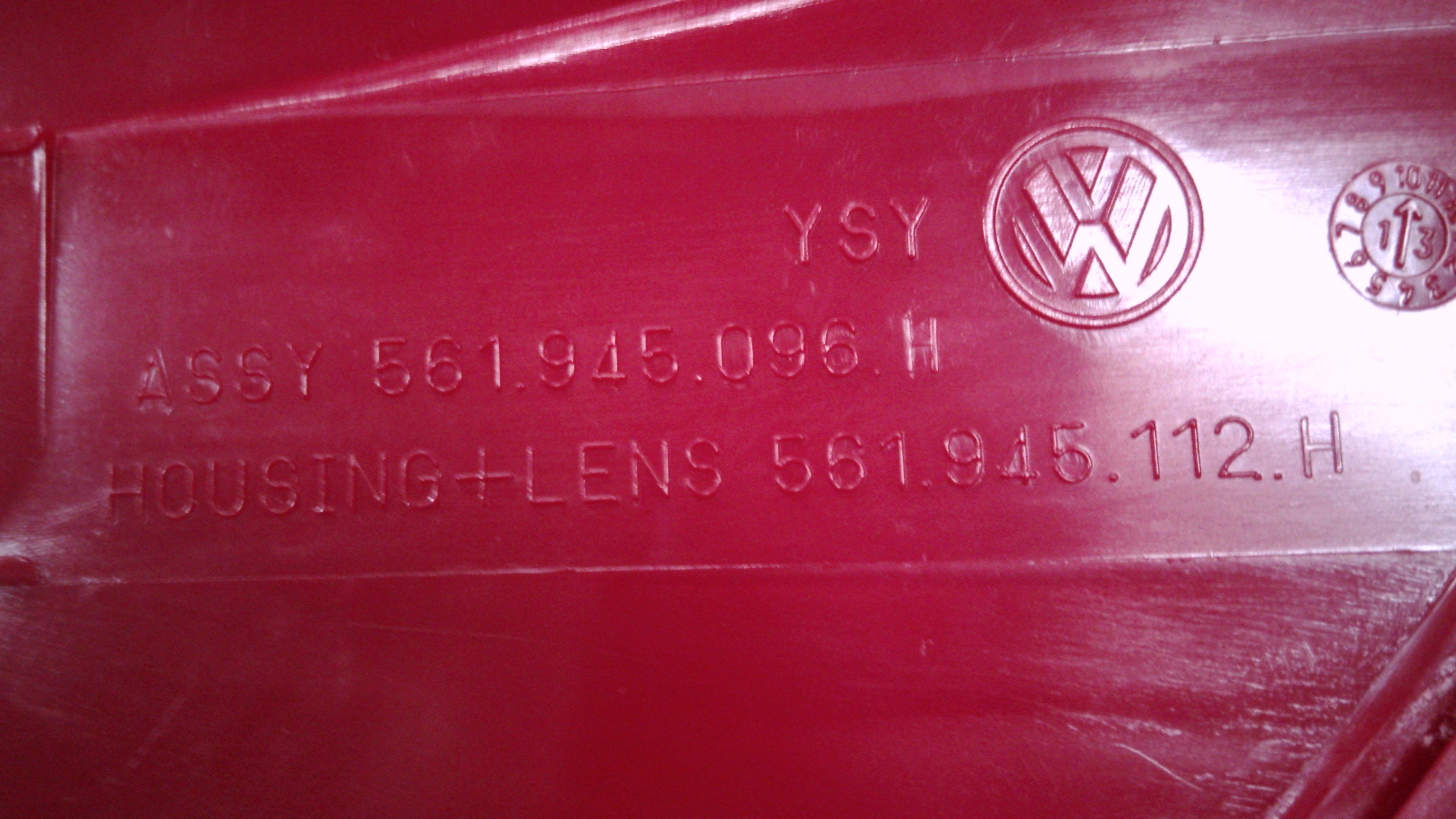 Heckleuchte aussen komplett Rechts