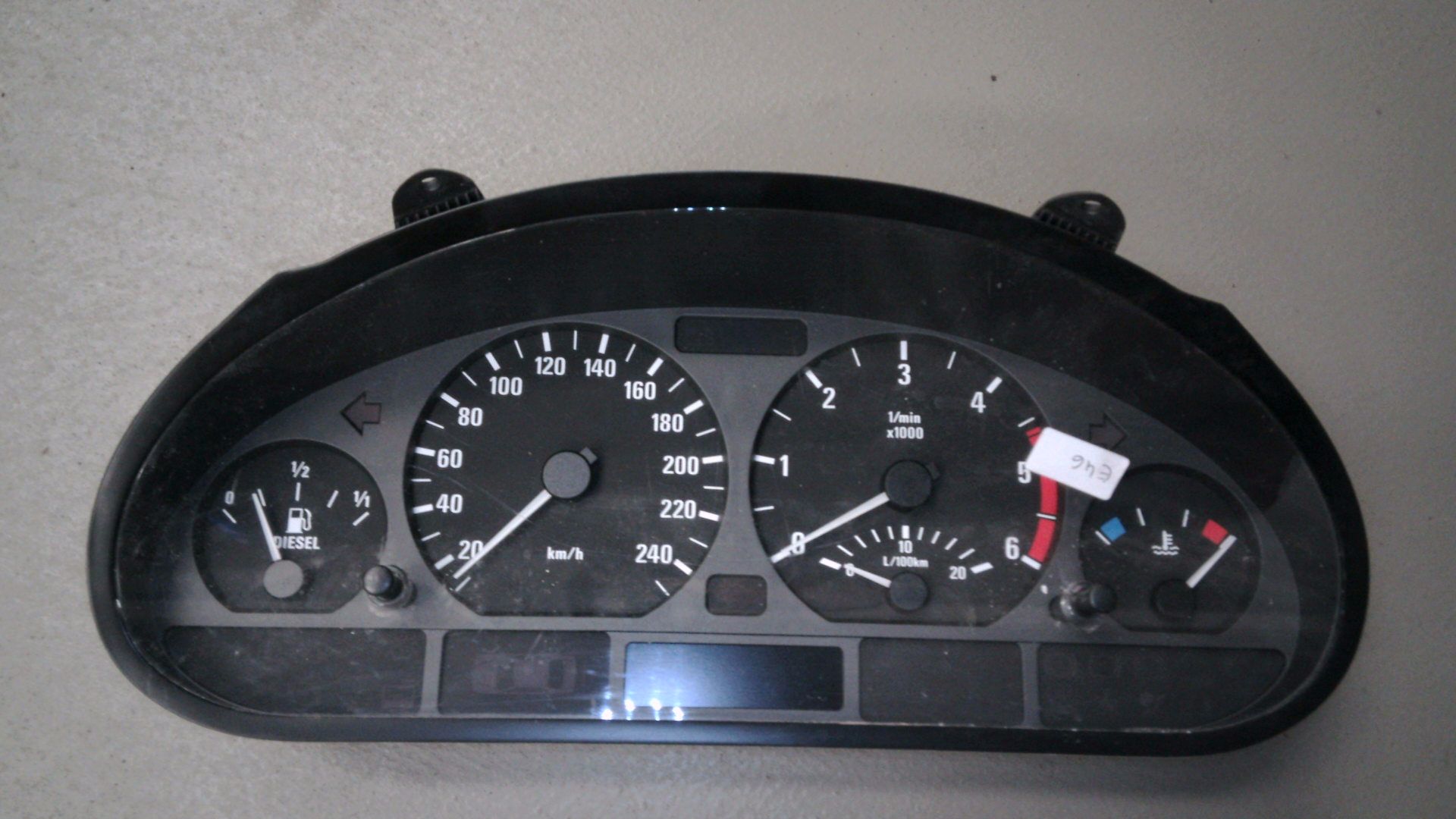 INSTRUMENTENTAFEL TACHO