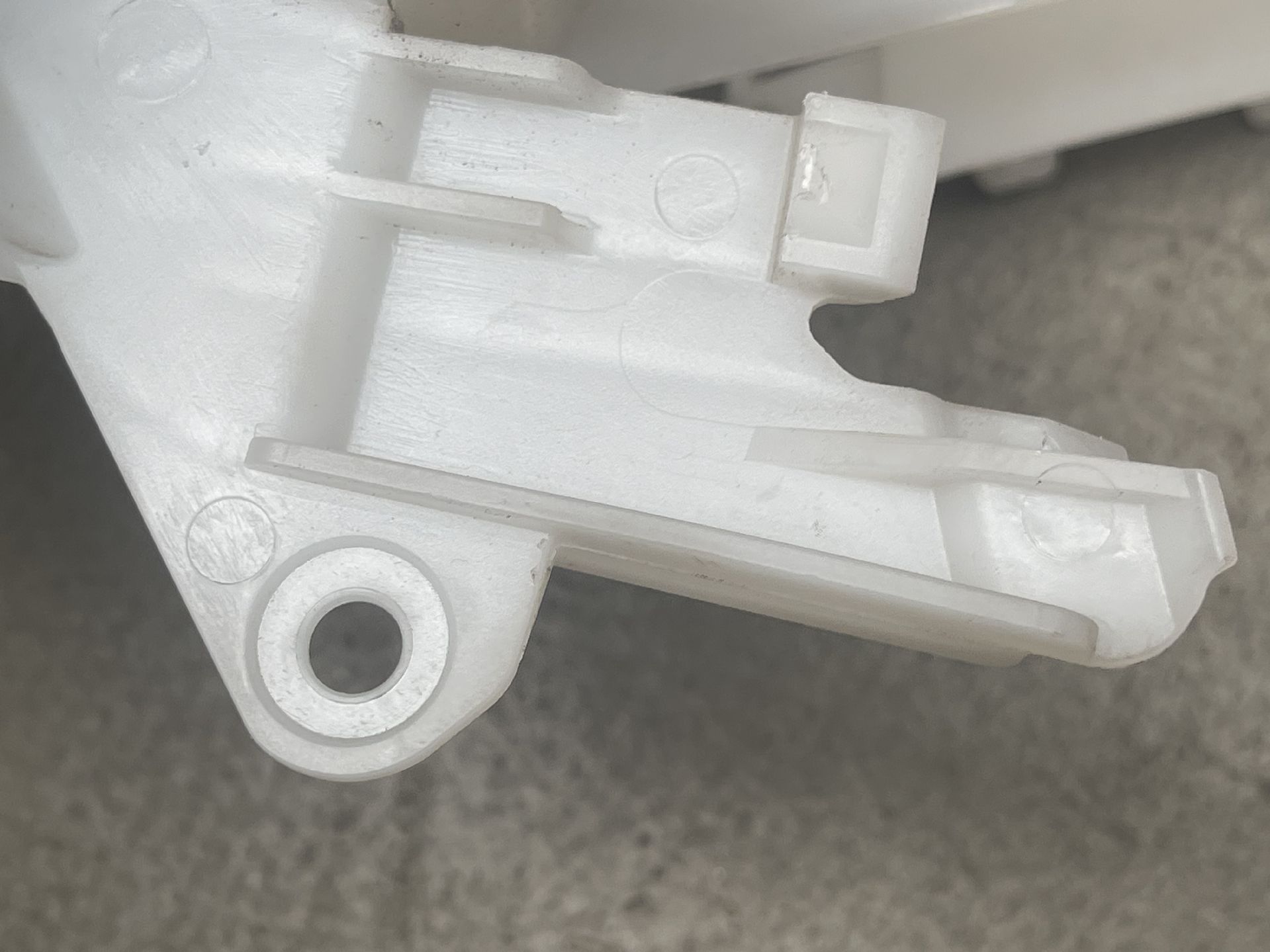 Abdeckung Türschloss (Tür vorn) Rechts