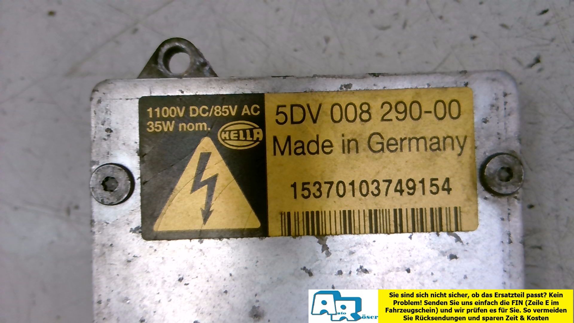 Steuergerät Leuchtweitenverstellung Xenon