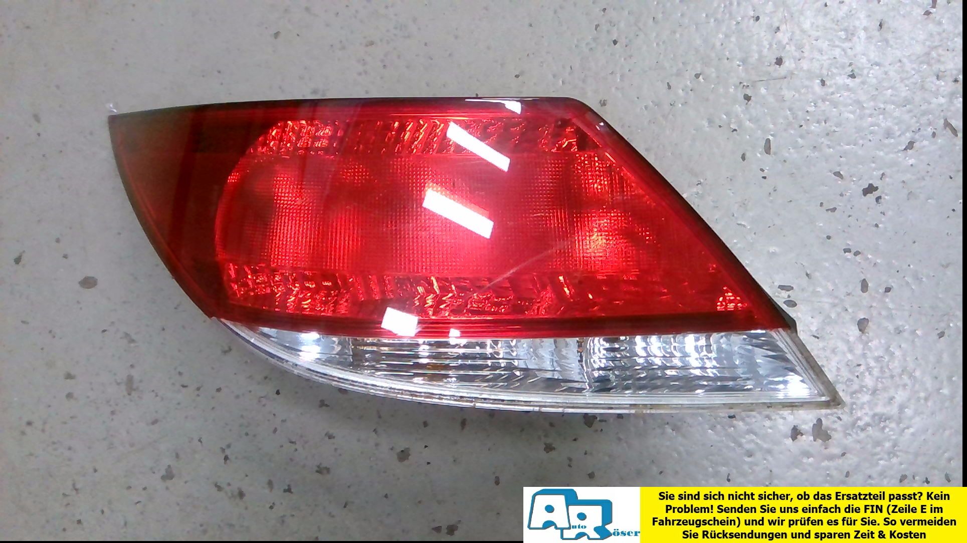 RÜCKLEUCHTE Heckleuchte Links TWINTOP CABRIO