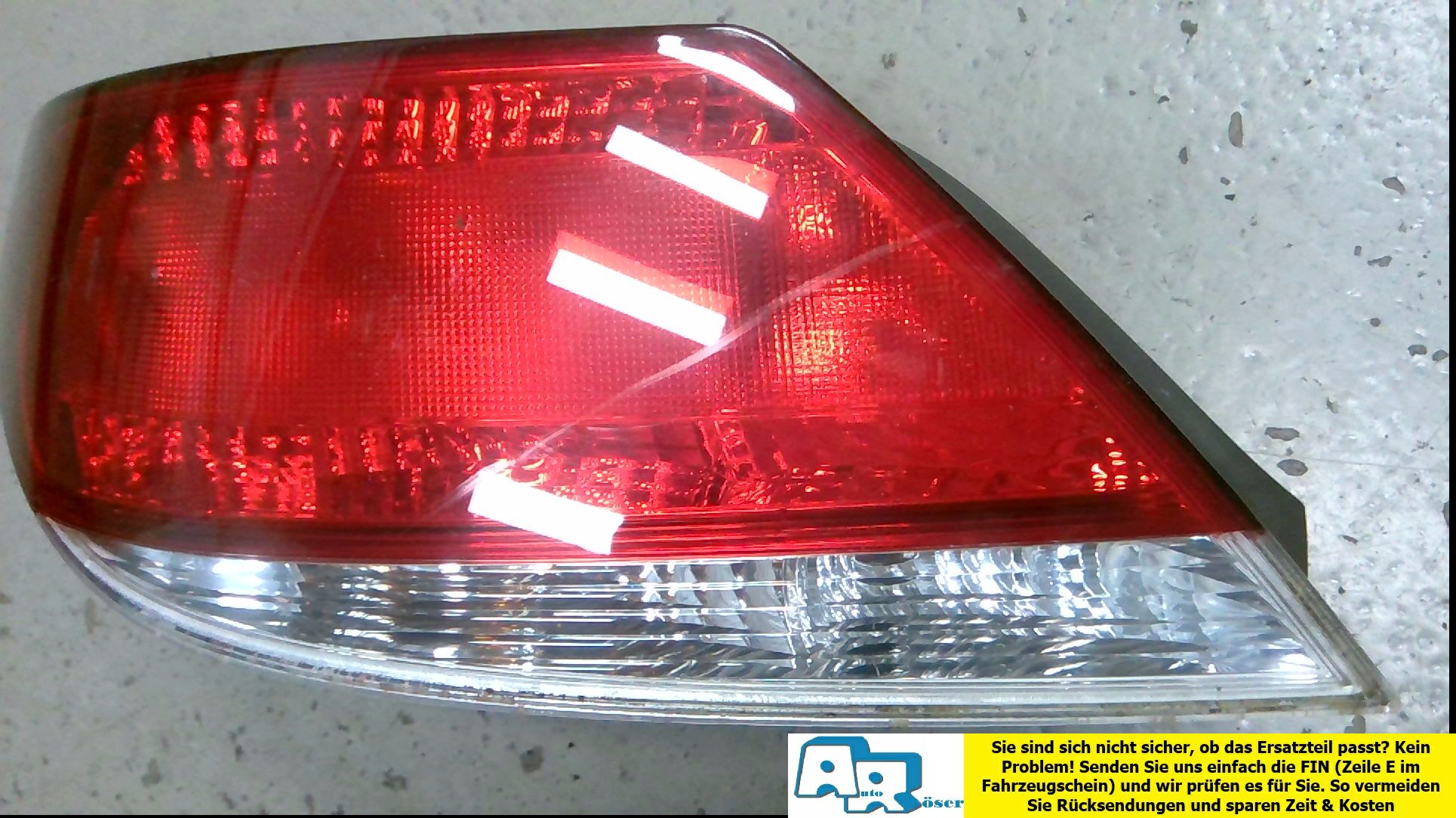 RÜCKLEUCHTE Heckleuchte Links TWINTOP CABRIO