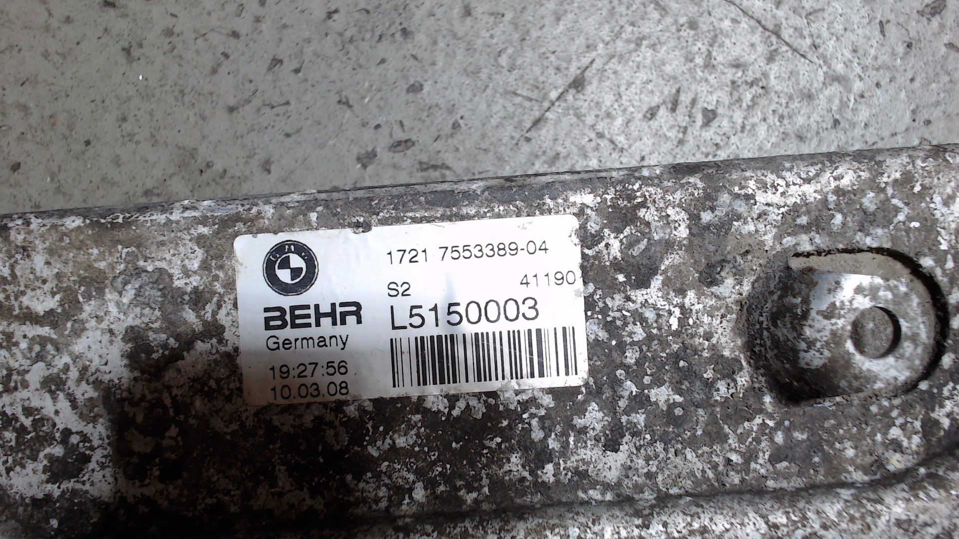 Ölkühler Getriebe KÜHLER GETRIEBEÖL