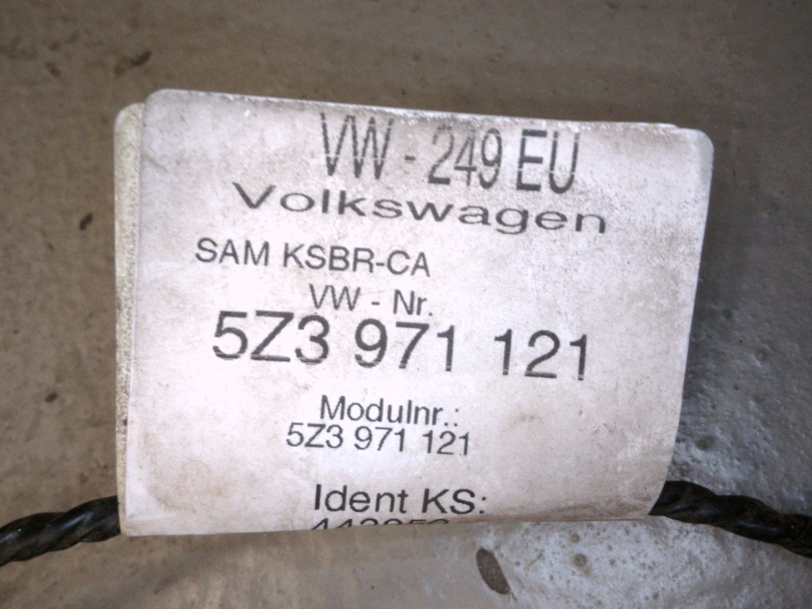 KABELBAUM TÜR VORNE LINKS