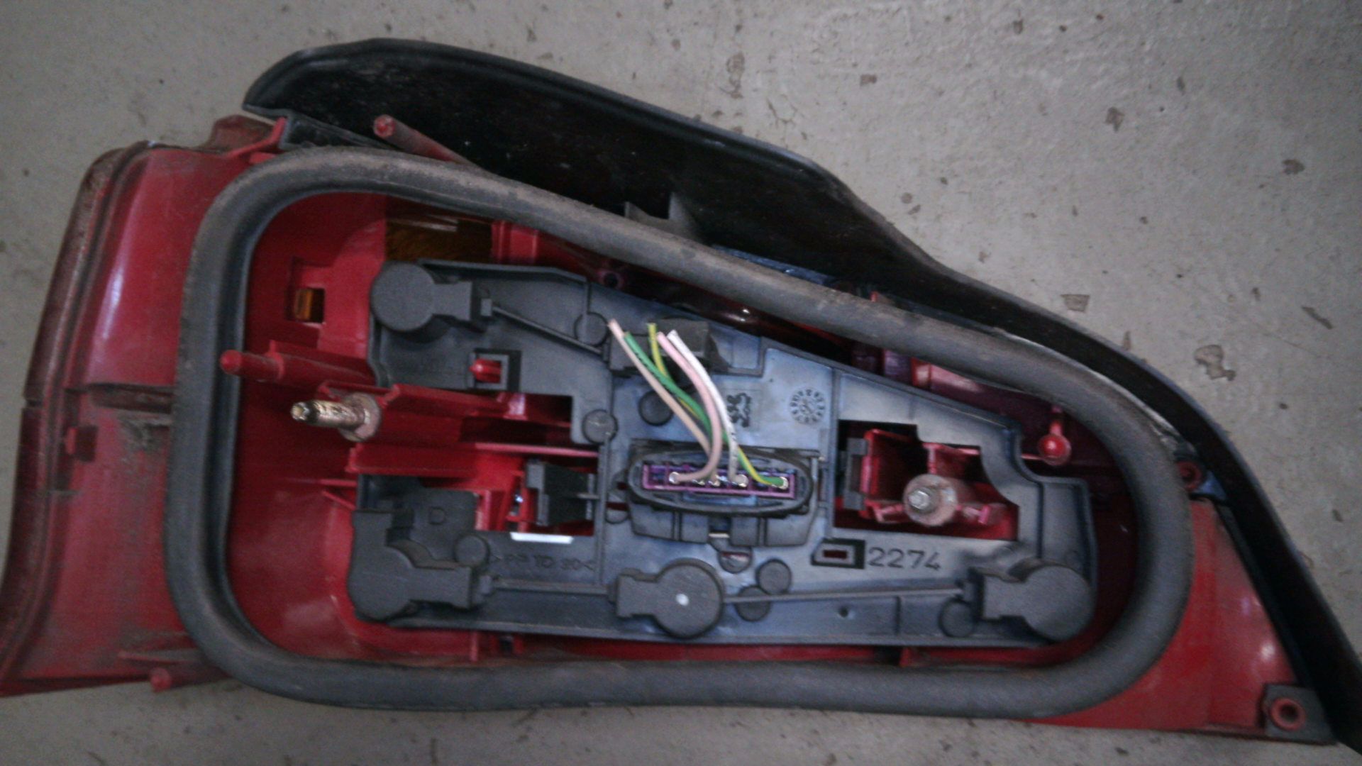 Heckleuchte komplett RECHTS