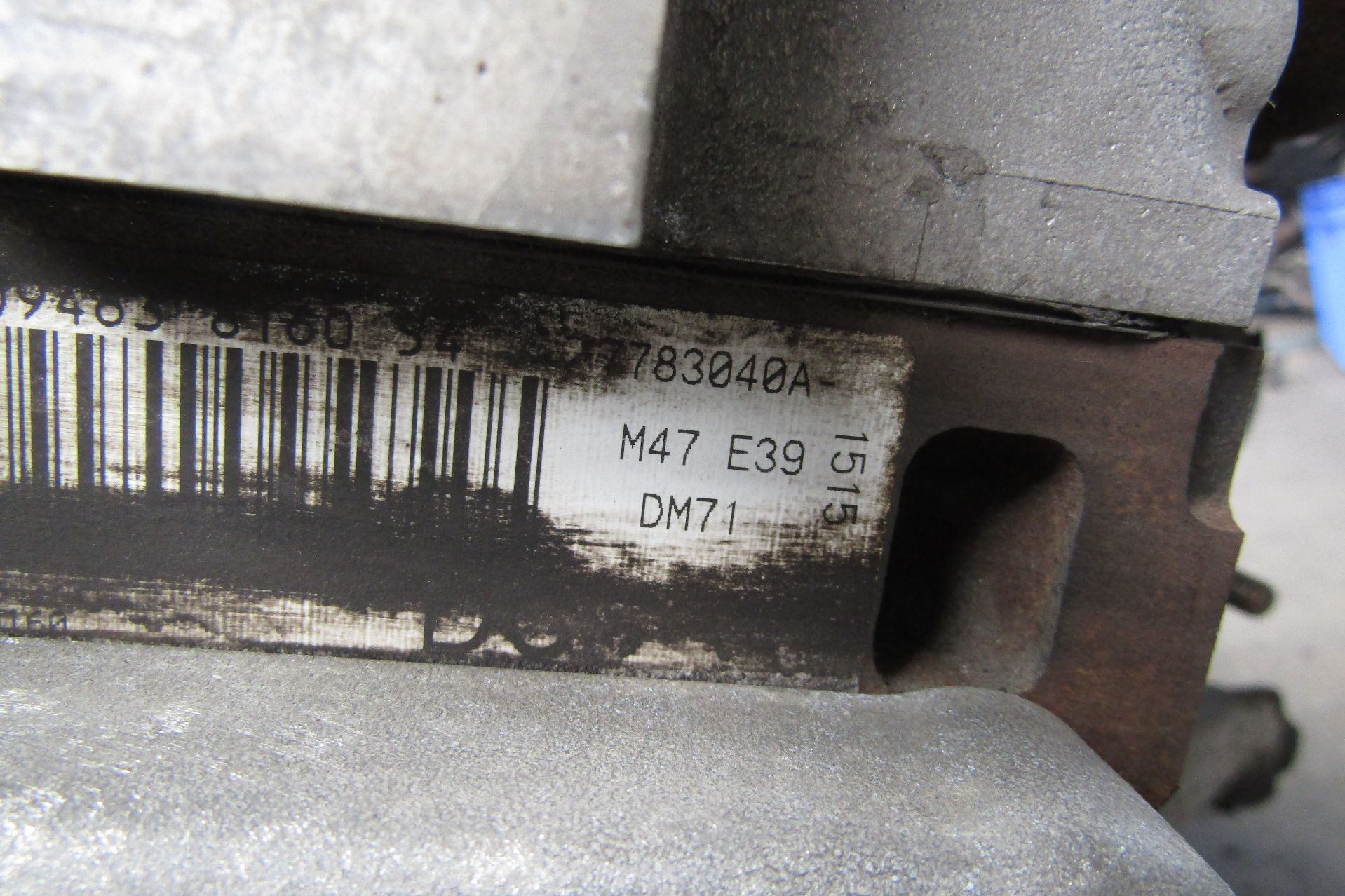 MOTOR ohne Anbauteile