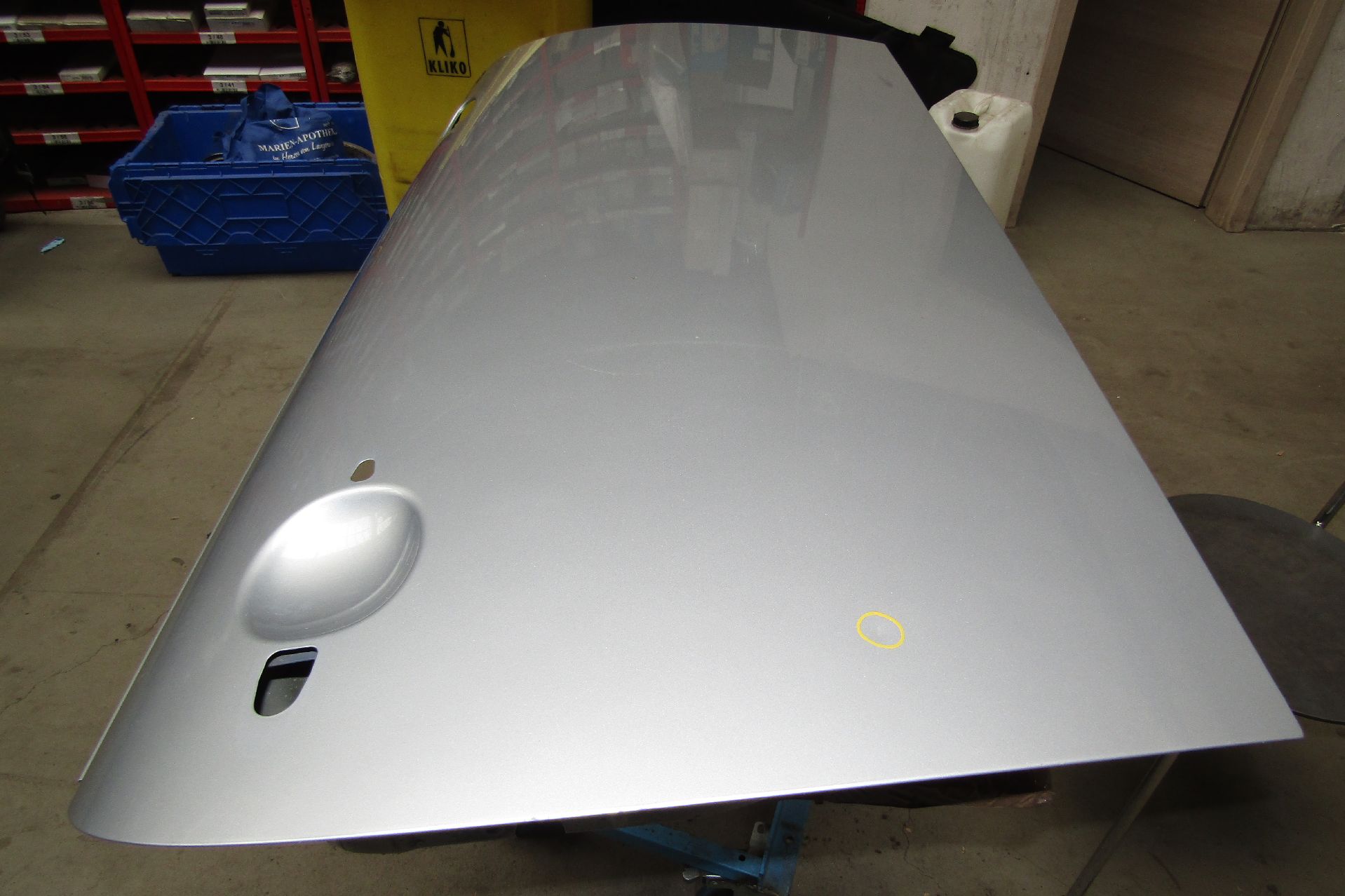 TÜR TÜRE RECHTS BEIFAHRERTÜRE SILBER