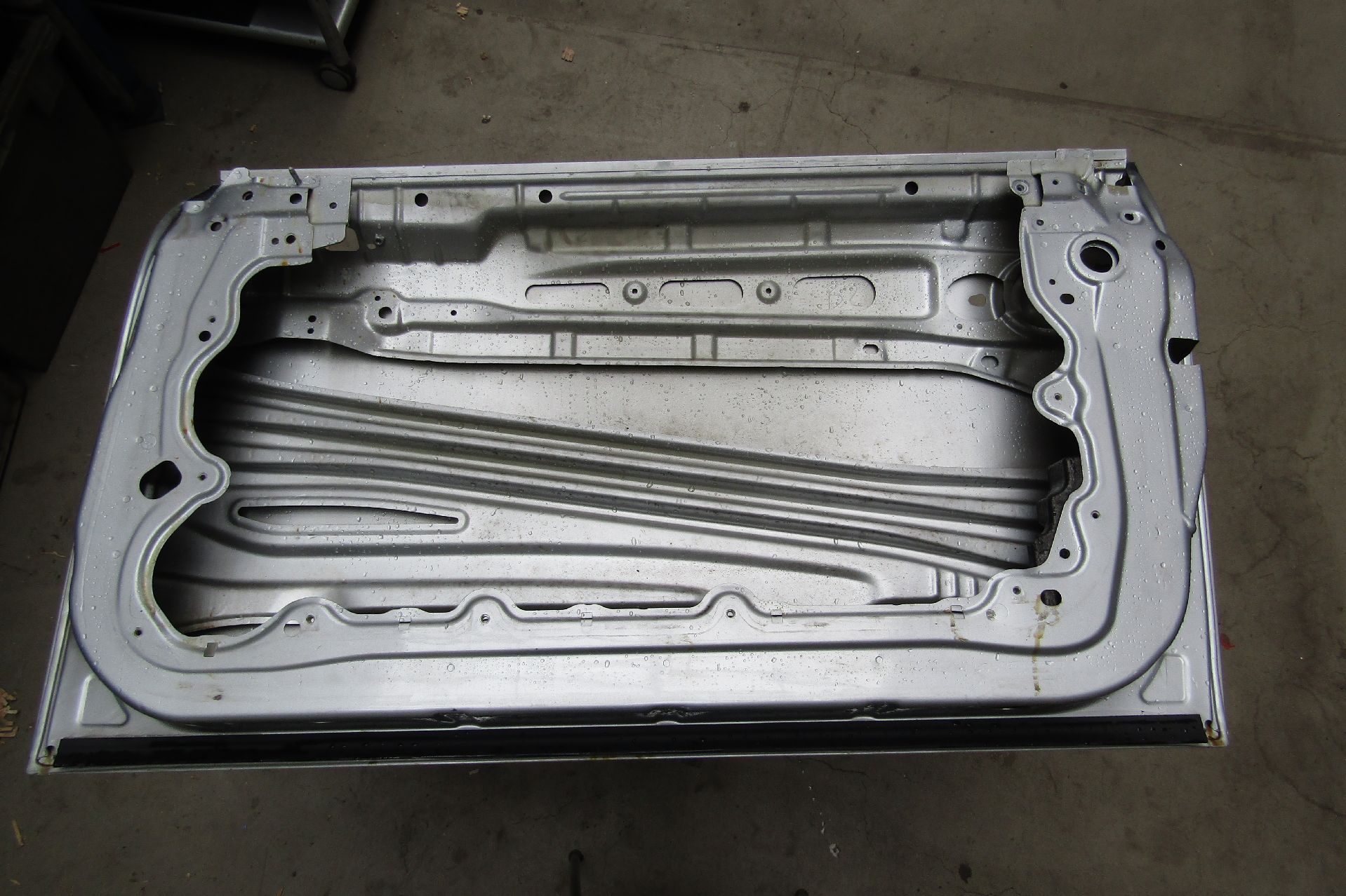 TÜR TÜRE RECHTS BEIFAHRERTÜRE SILBER