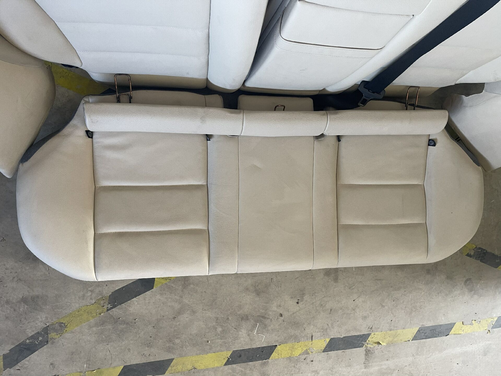RÜCKBANK LEDER BEIGE