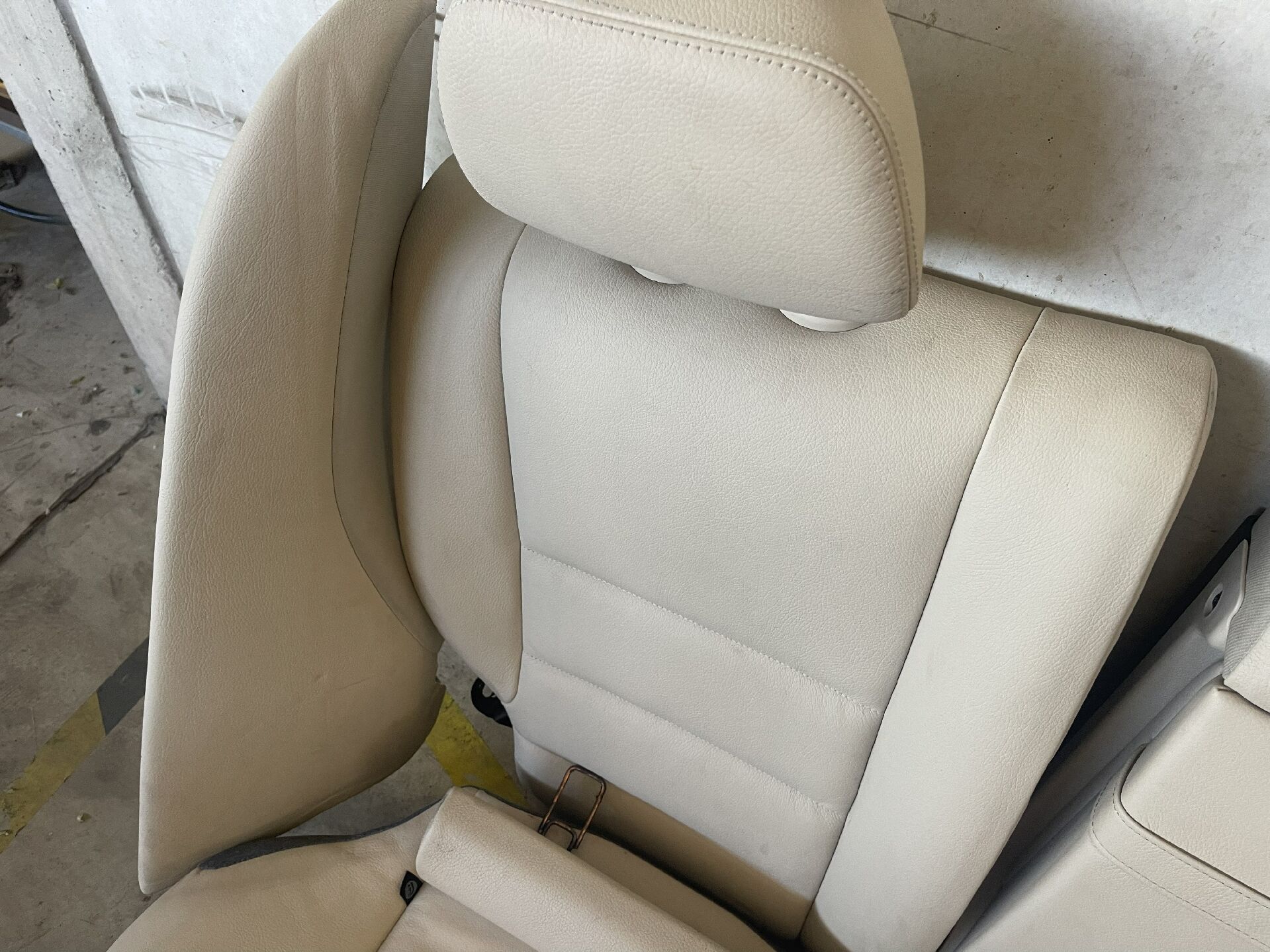 RÜCKBANK LEDER BEIGE