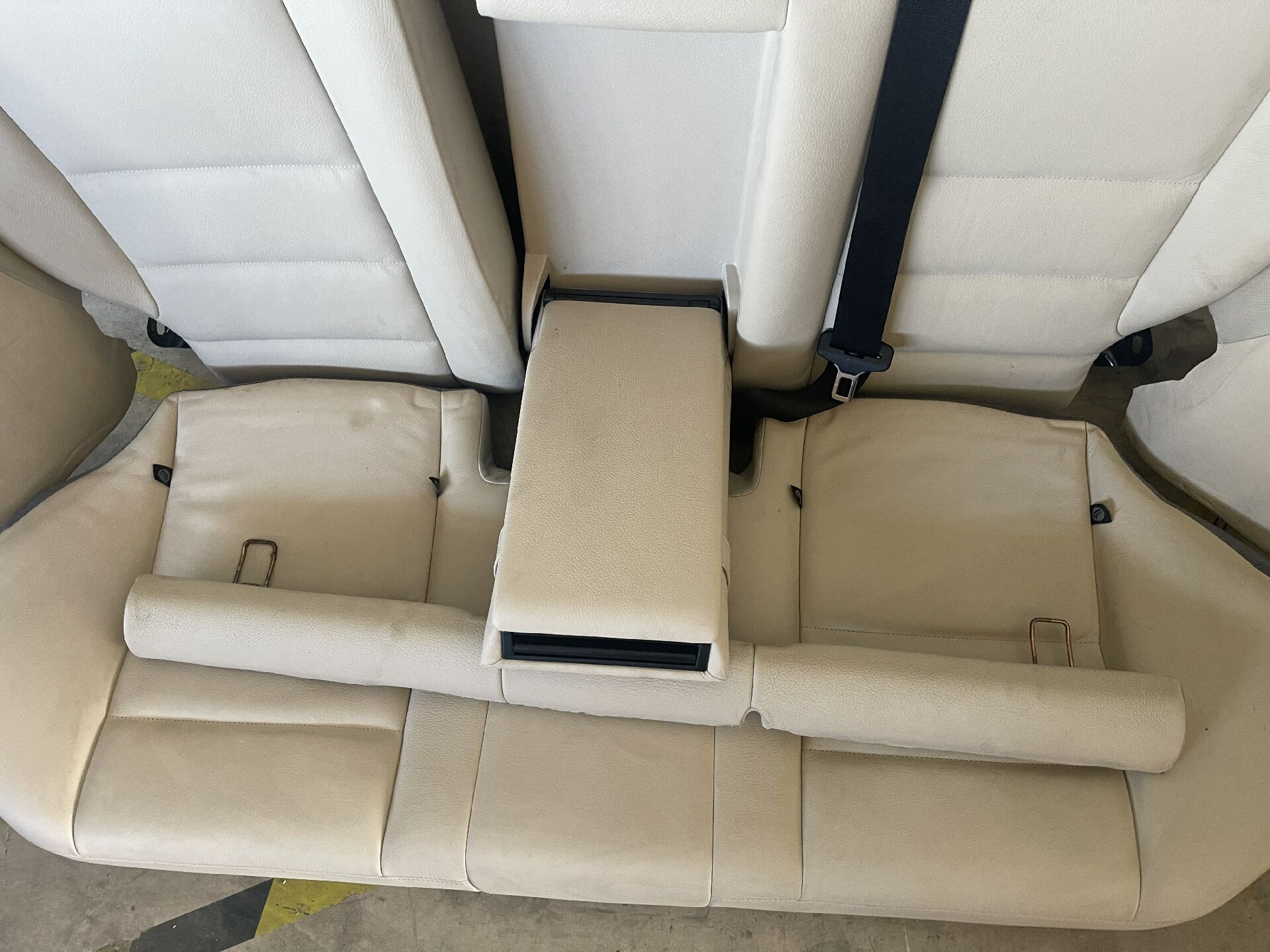RÜCKBANK LEDER BEIGE