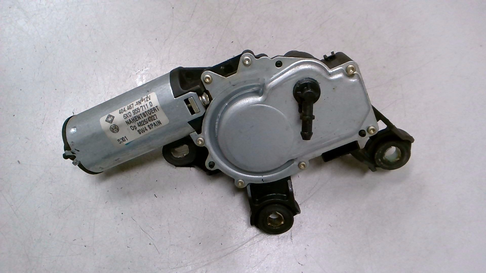 Scheibenwischermotor hinten