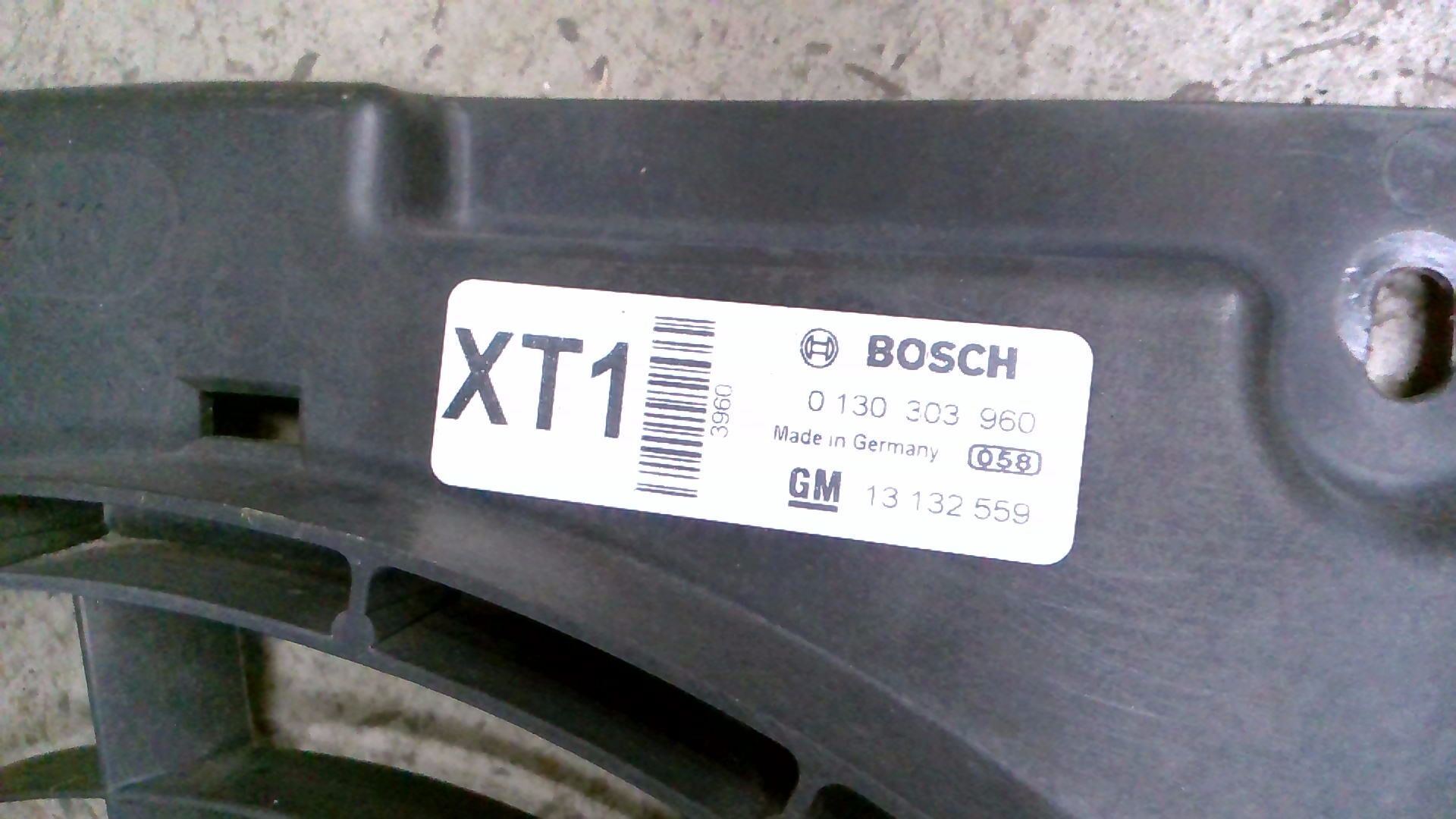 Gebläsegehäuse HALTER TRÄGER KÜHLERLÜFTER