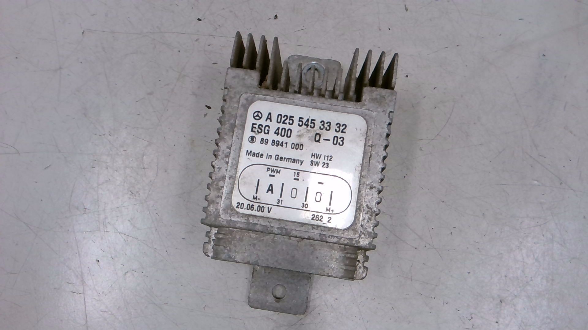 Elektrolüfter Widerstand