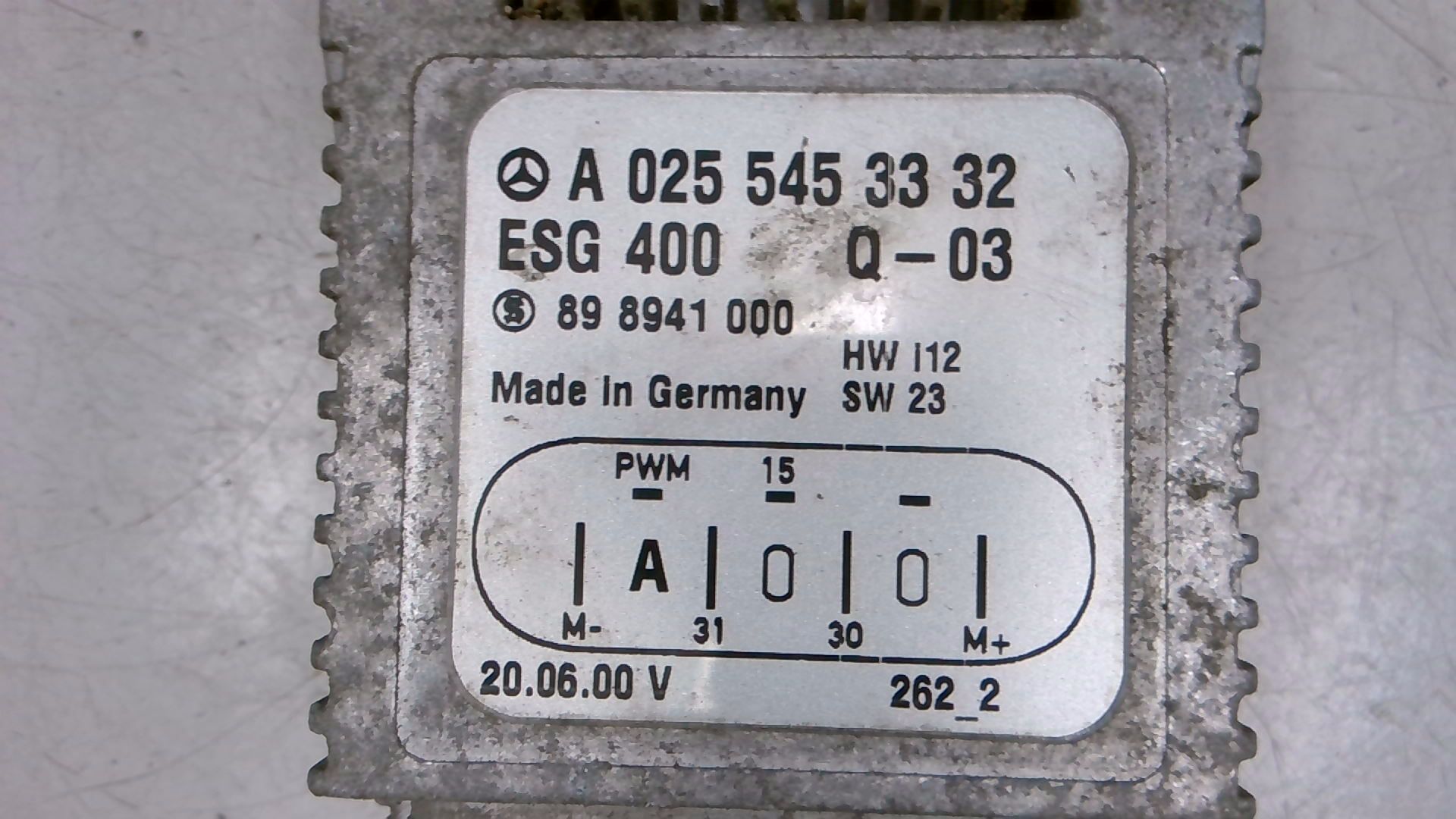 Elektrolüfter Widerstand