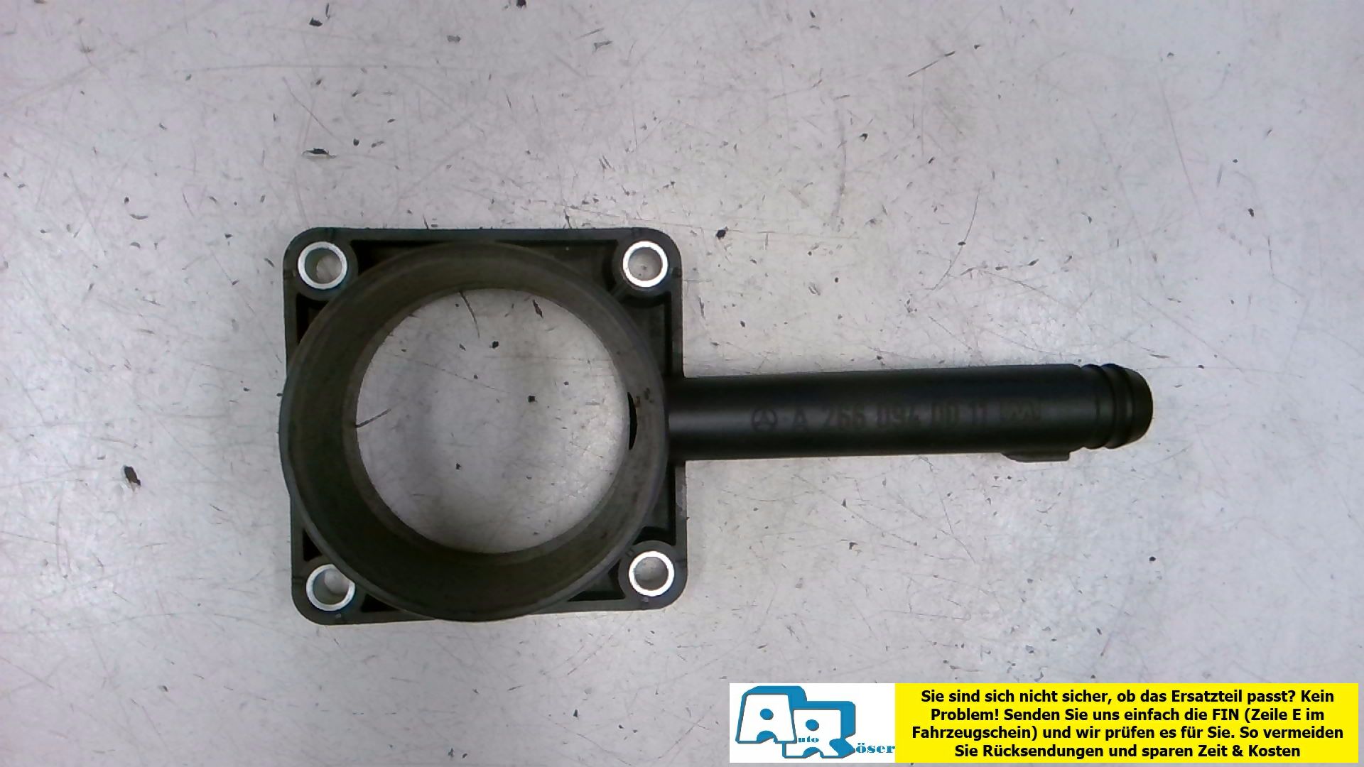 Halter Flansch für Drosselklappe