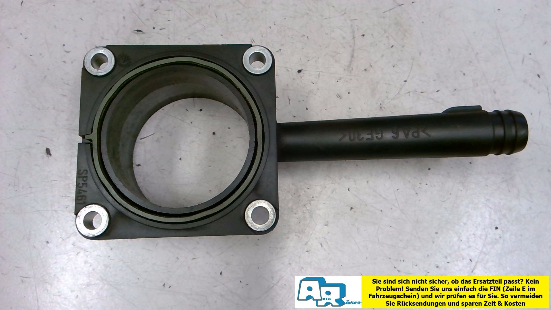 Halter Flansch für Drosselklappe