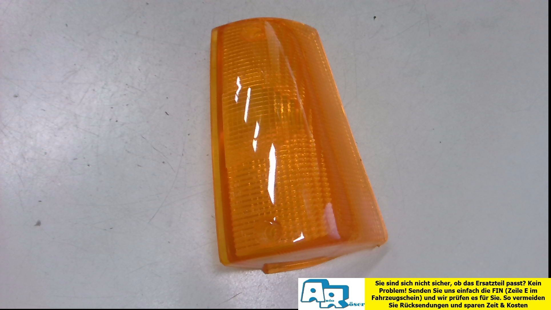 Blinkerglas BLINKER GELB vorne Links