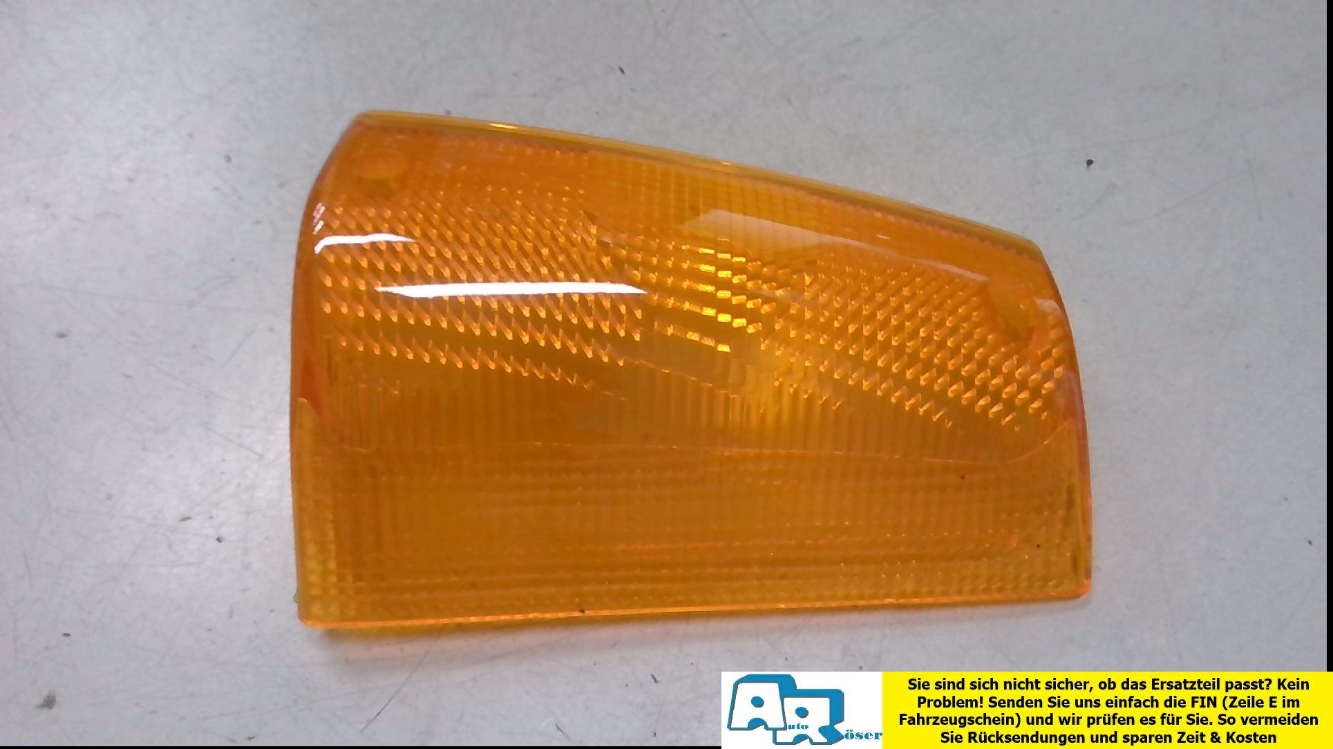 Blinkerglas BLINKER GELB vorne Links