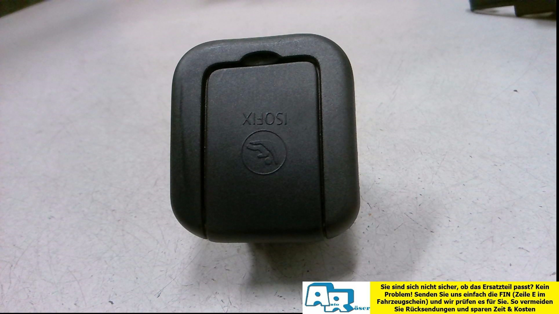 ABDECKUNG GEHÄUSE ISOFIX HINTEN LINKS
