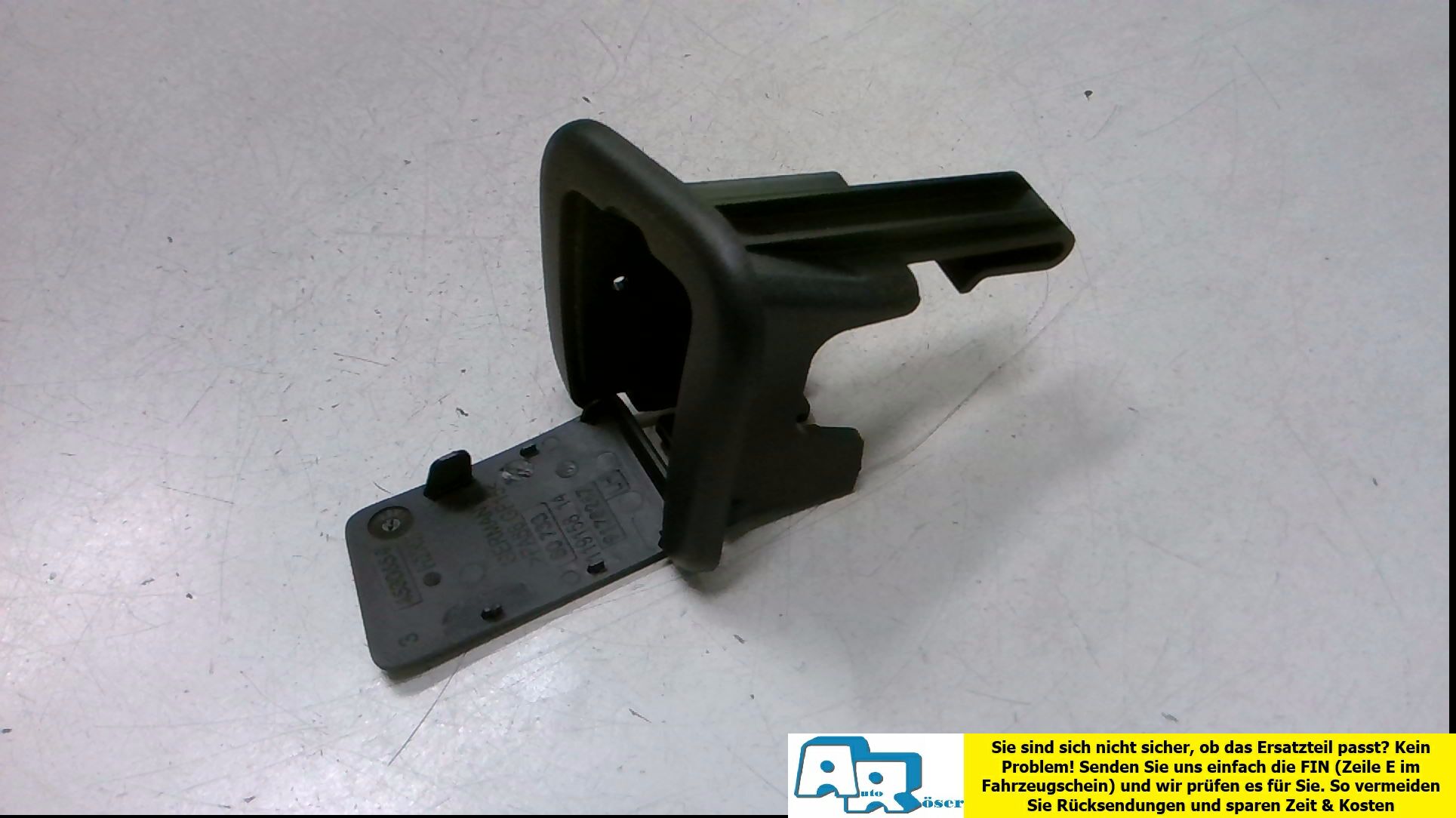 ABDECKUNG GEHÄUSE ISOFIX HINTEN LINKS